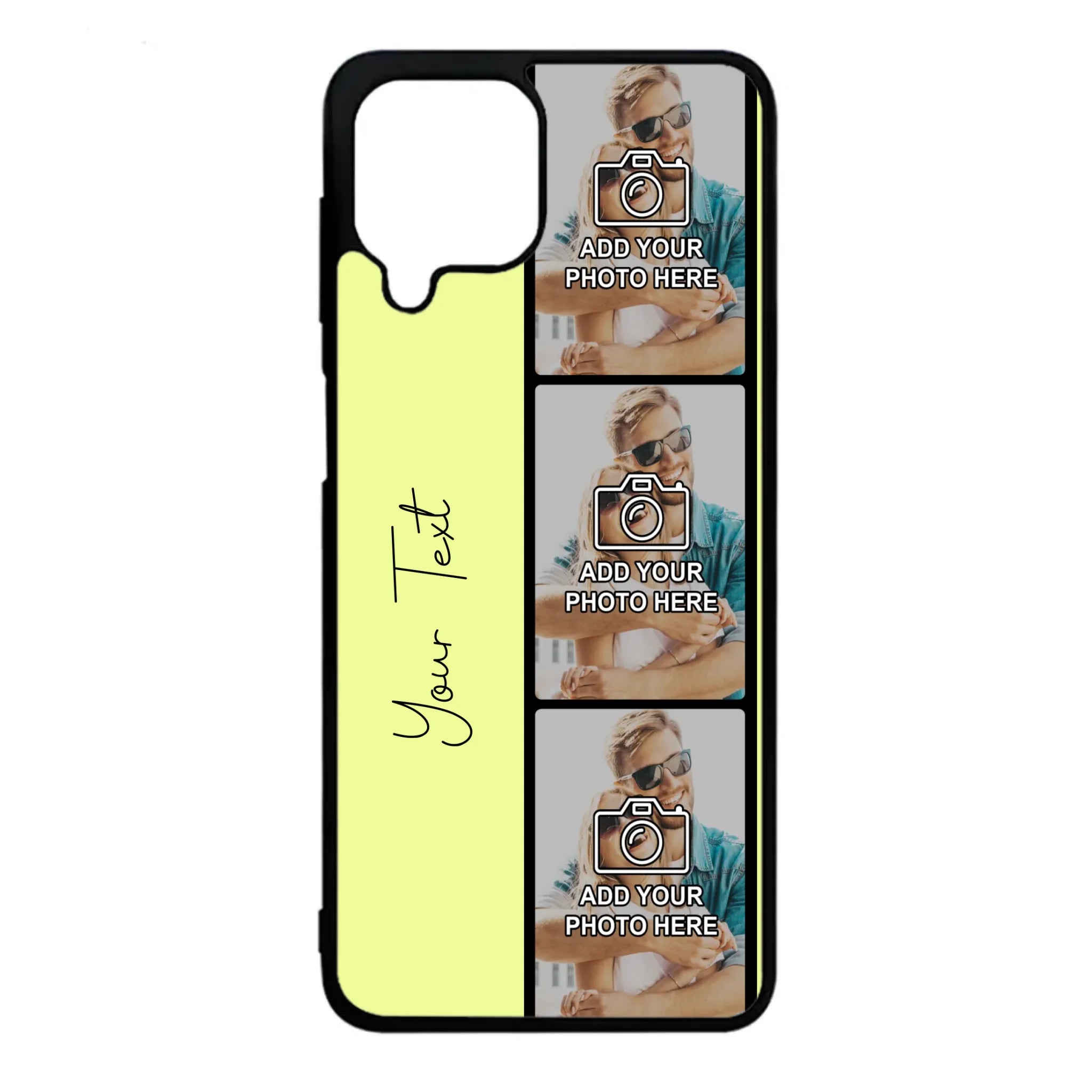 Personalised film reel phone case for Samsung Galaxy A12