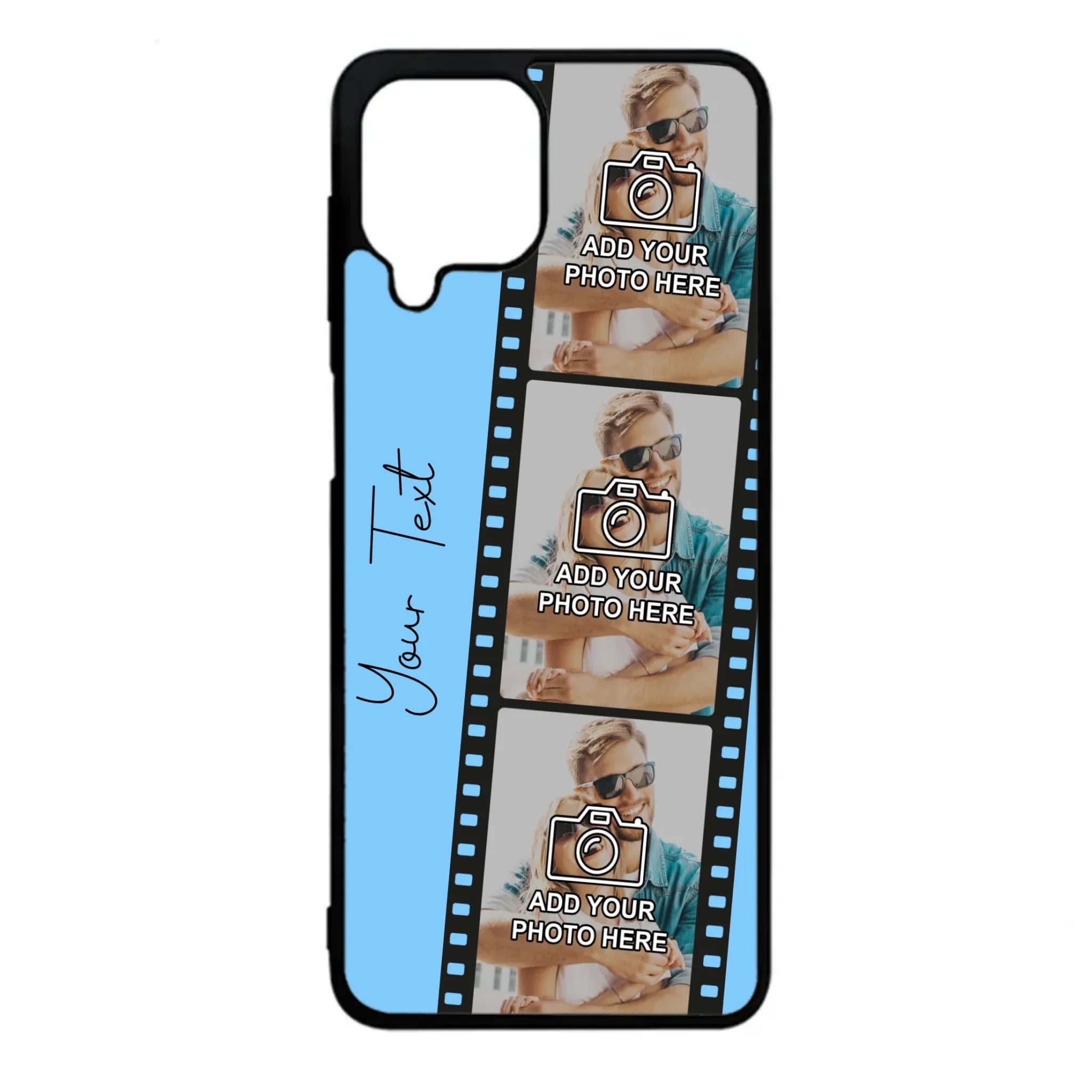 Custom Personalised Film Reel No.6 Rubber TPU Case for iPhone, Samsung & Pixel