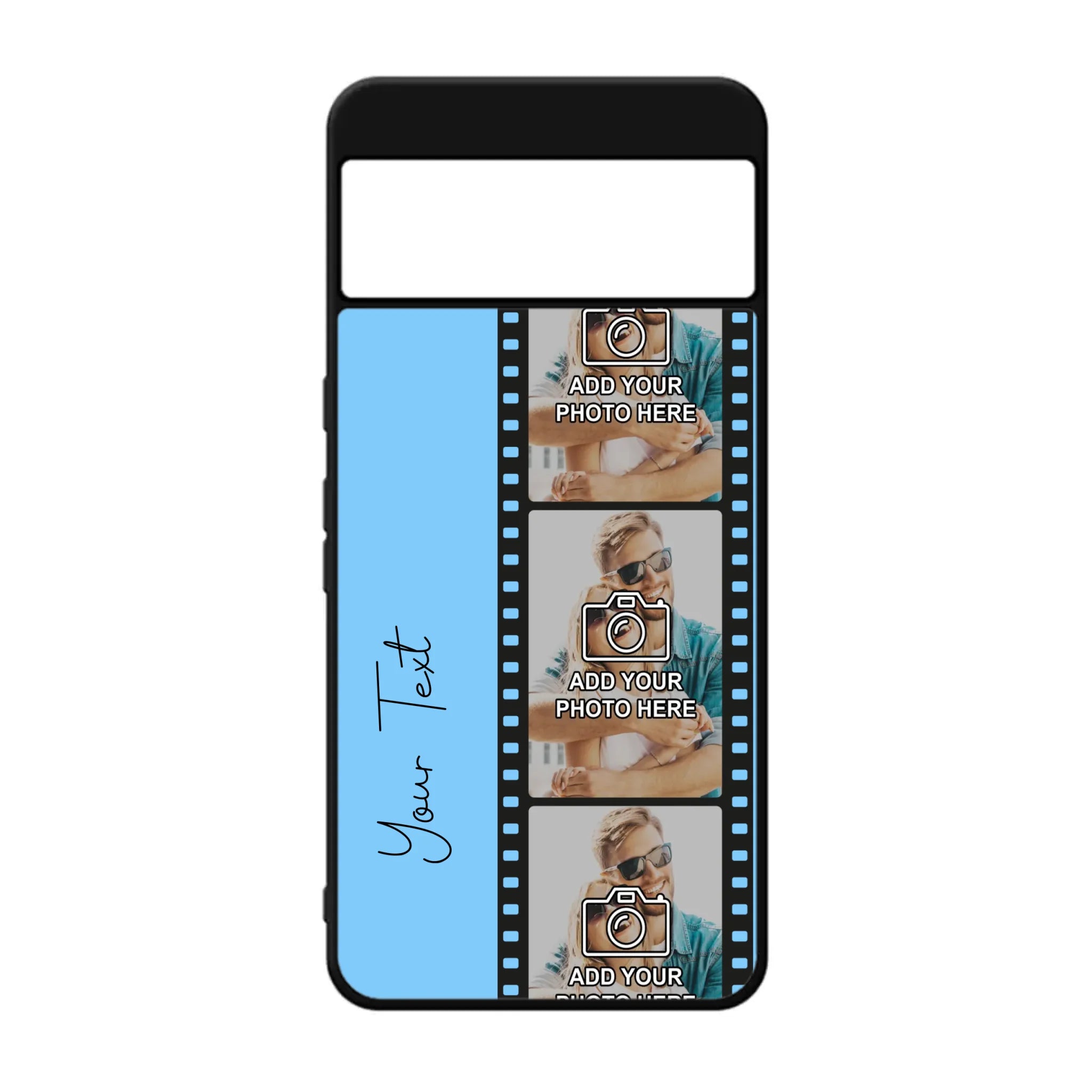 Custom Personalised Film Reel No.5 Rubber TPU Case for iPhone, Samsung & Pixel