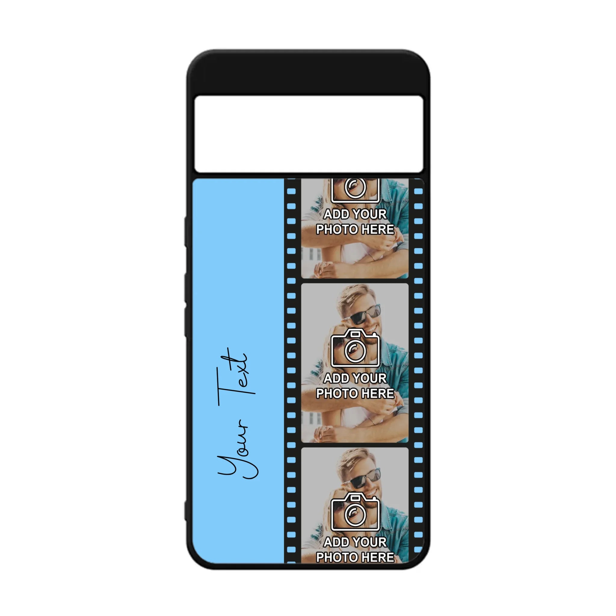 Custom Personalised Film Reel No.5 Rubber TPU Case for iPhone, Samsung & Pixel