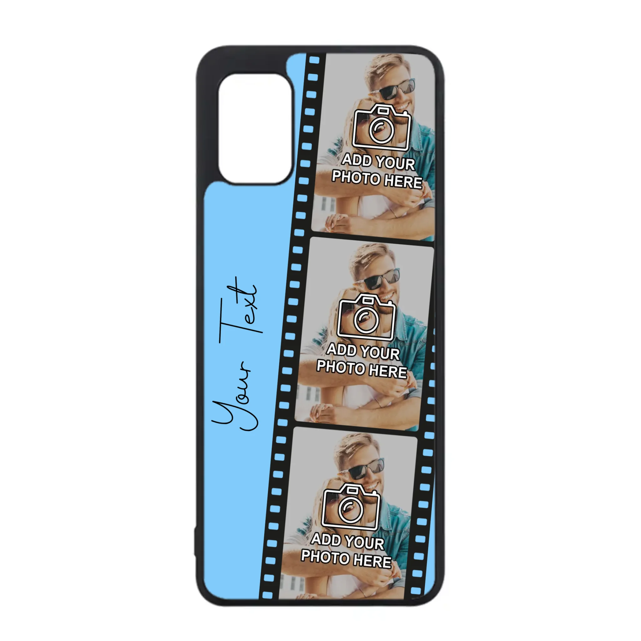Custom Personalised Film Reel No.6 Rubber TPU Case for iPhone, Samsung & Pixel