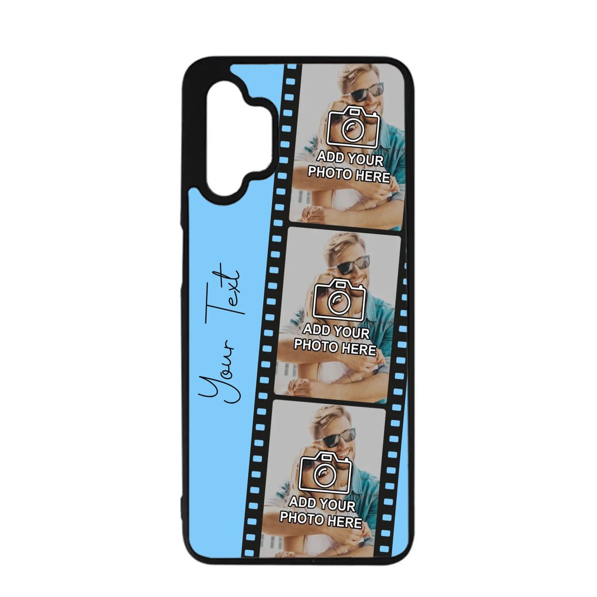 Custom Personalised Film Reel No.6 Rubber TPU Case for iPhone, Samsung & Pixel