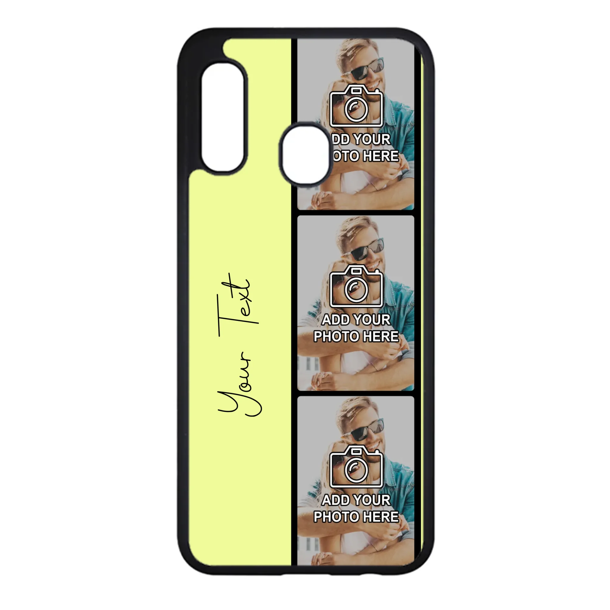 Personalised film reel phone case for Samsung Galaxy A20e