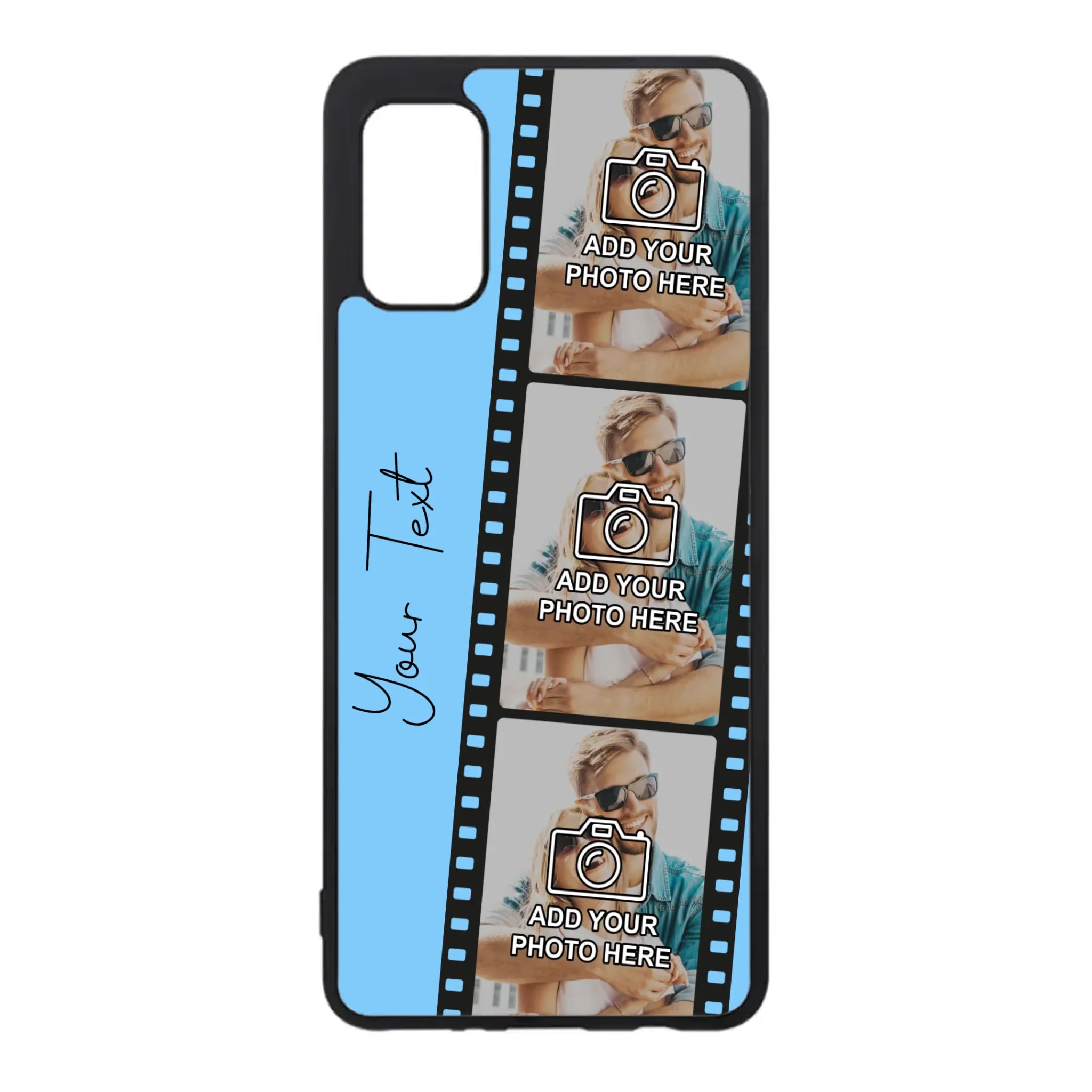 Custom Personalised Film Reel No.6 Rubber TPU Case for iPhone, Samsung & Pixel