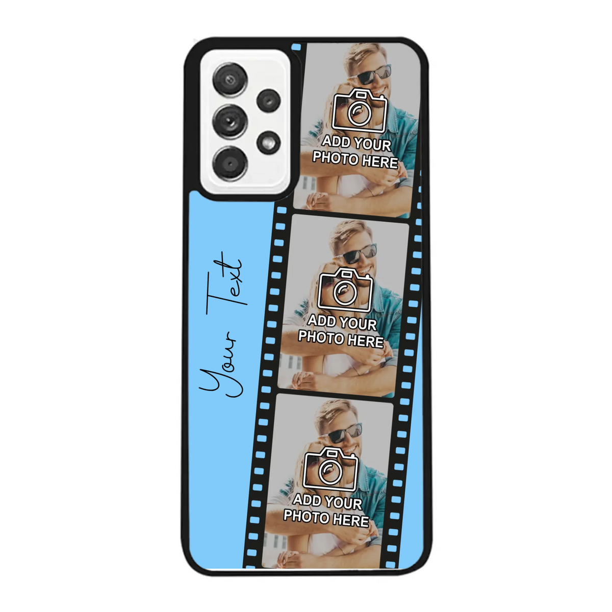 Custom Personalised Film Reel No.6 Rubber TPU Case for iPhone, Samsung & Pixel