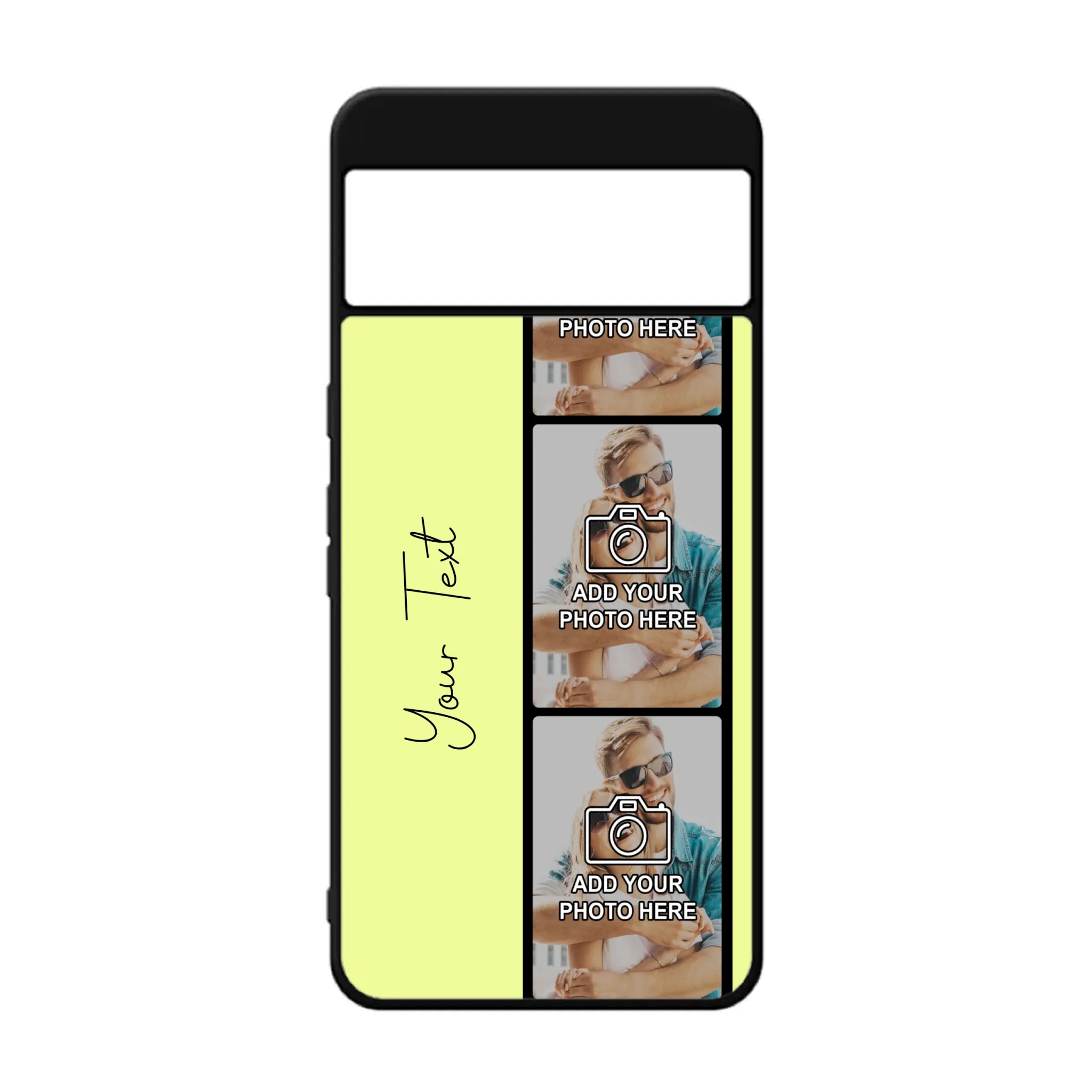 Custom Personalised Film Reel No.7 Rubber TPU Case for iPhone, Samsung & Pixel