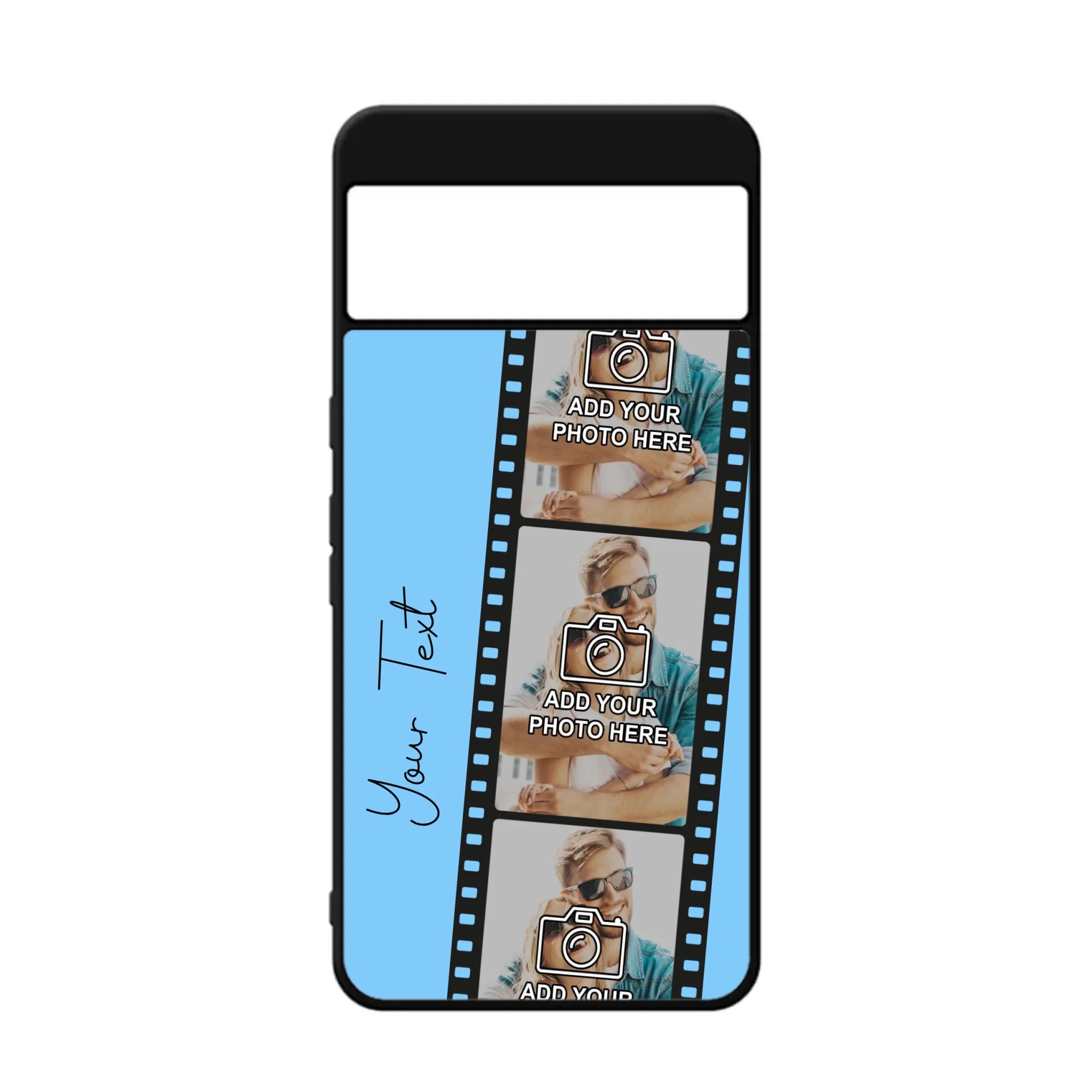 Custom Personalised Film Reel No.6 Rubber TPU Case for iPhone, Samsung & Pixel