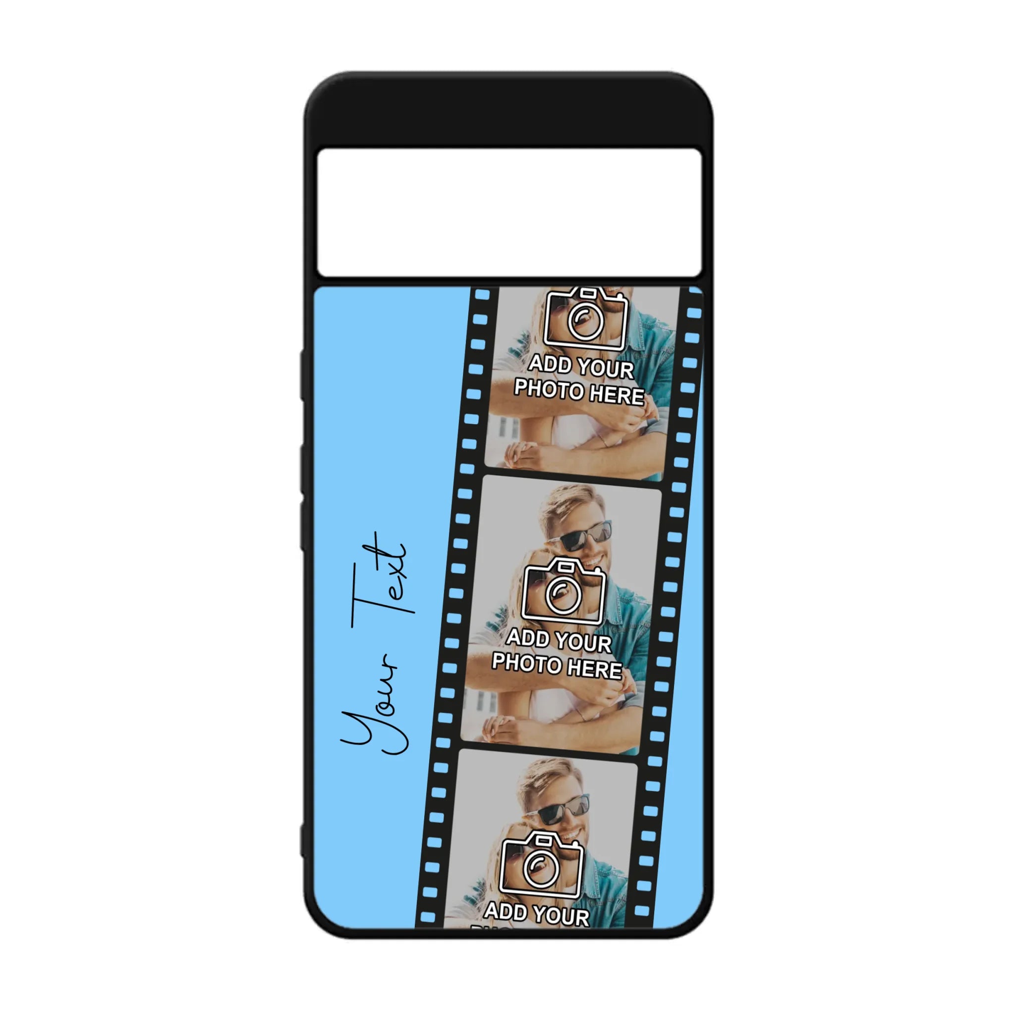 Custom Personalised Film Reel No.6 Rubber TPU Case for iPhone, Samsung & Pixel