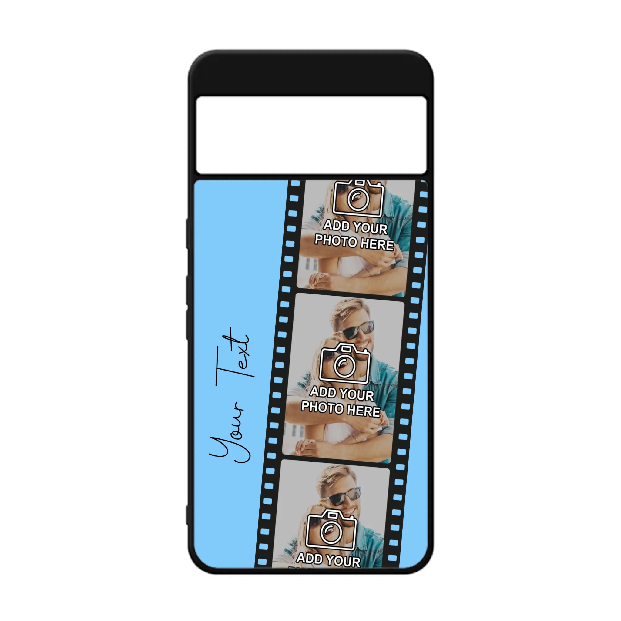 Custom Personalised Film Reel No.6 Rubber TPU Case for iPhone, Samsung & Pixel