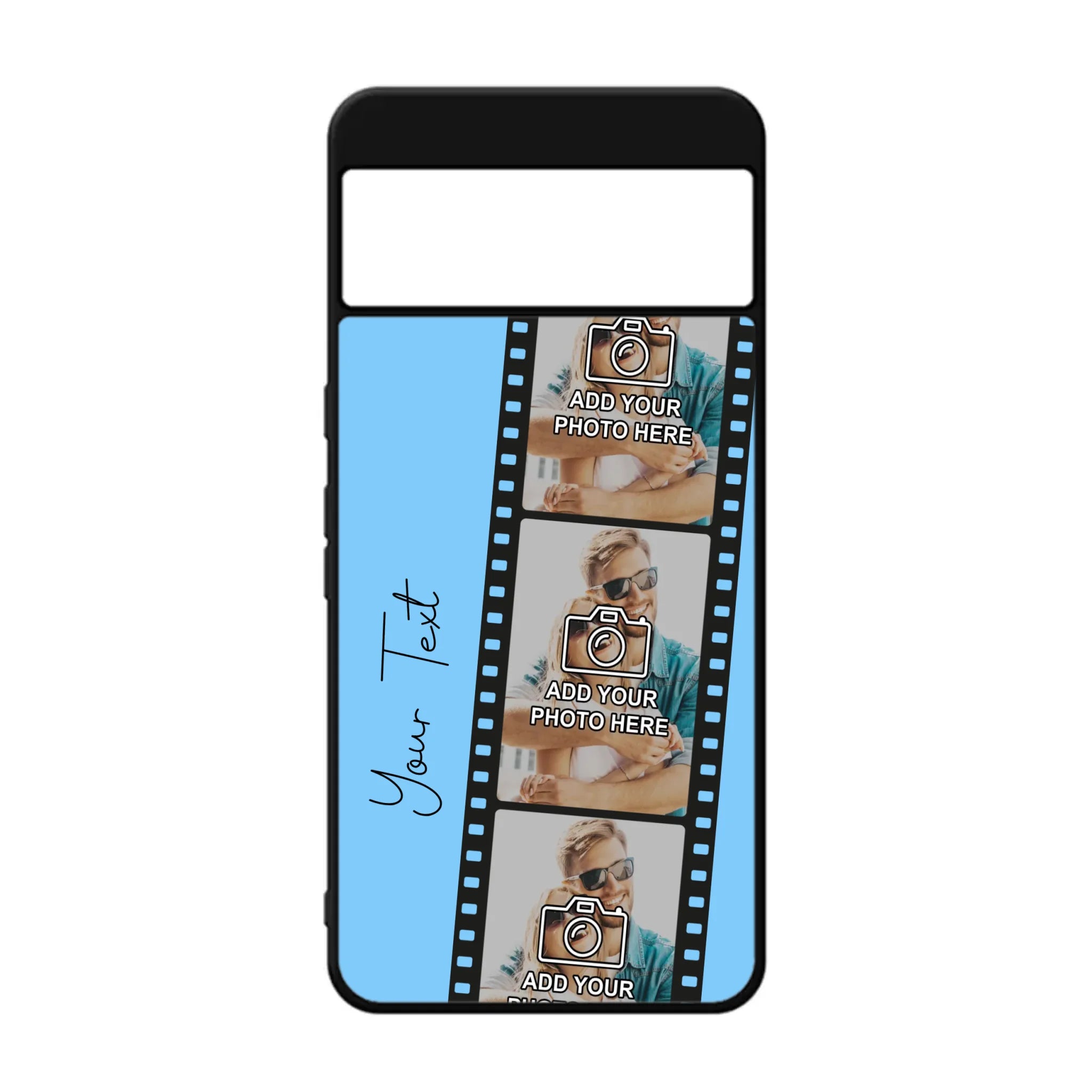 Custom Personalised Film Reel No.6 Rubber TPU Case for iPhone, Samsung & Pixel