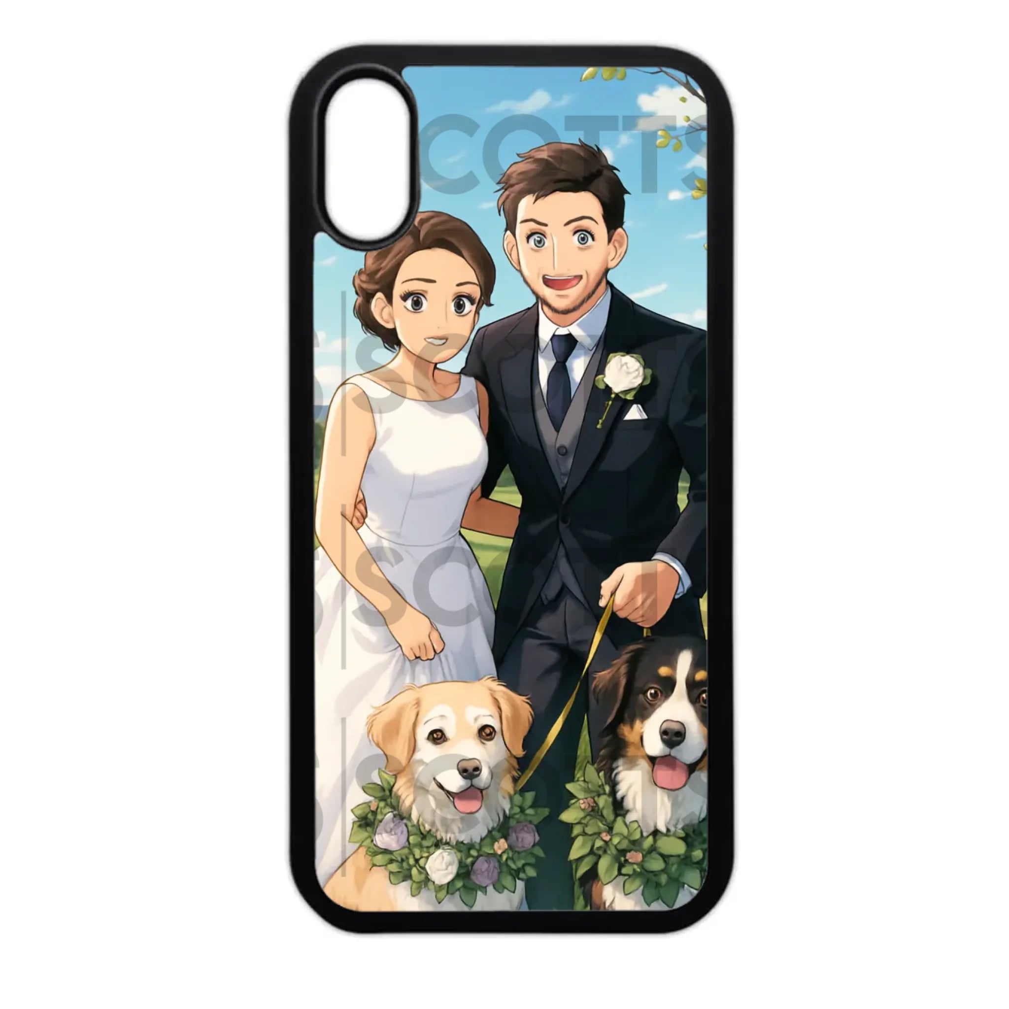 Custom Personalised Anime - Manga Animated Rubber TPU Case for iPhone, Samsung & Pixel