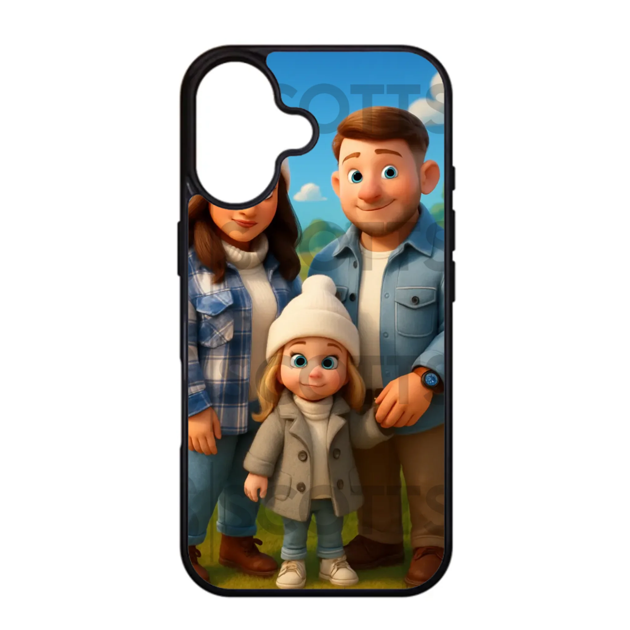 Personalised magical cartoon phone case for iPhone 16