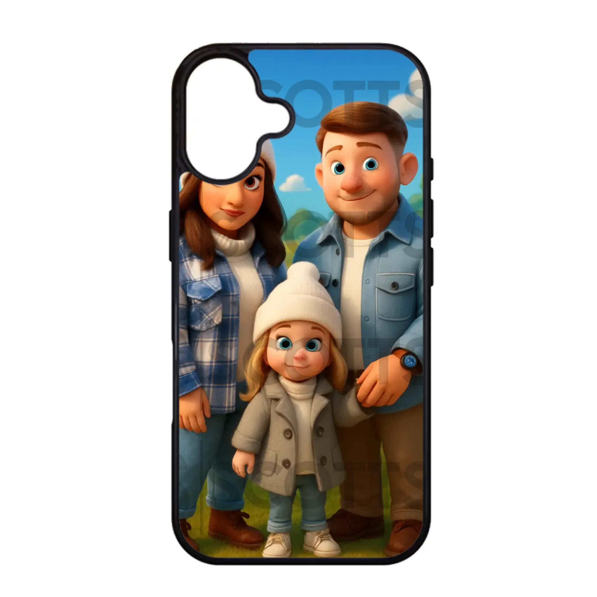 Personalised magical cartoon phone case for iPhone 16 Plus
