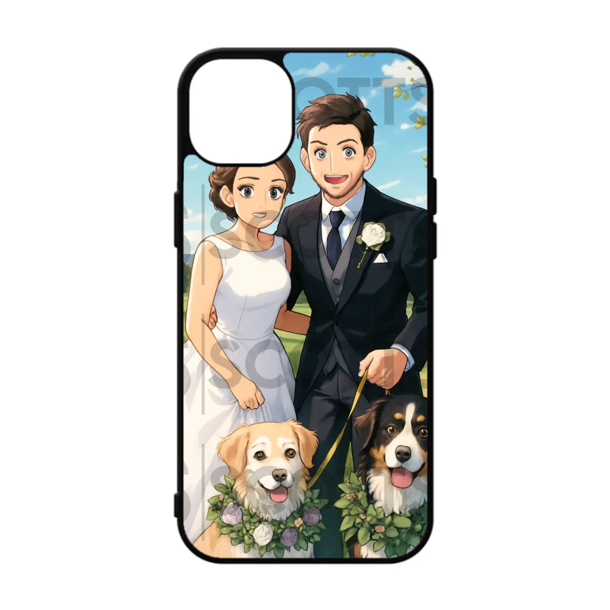 Custom Personalised Anime - Manga Animated Rubber TPU Case for iPhone, Samsung & Pixel