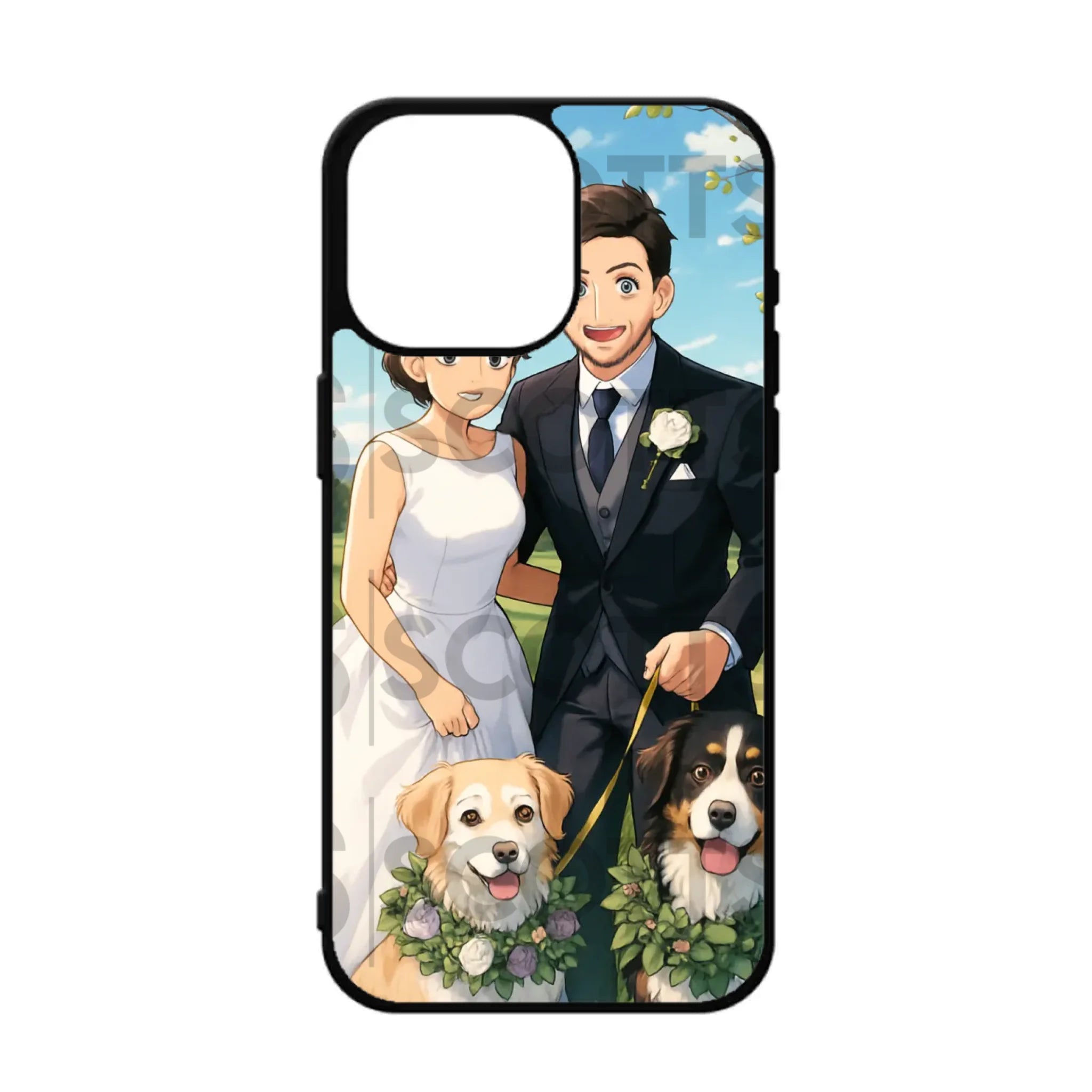 Custom Personalised Anime - Manga Animated Rubber TPU Case for iPhone, Samsung & Pixel