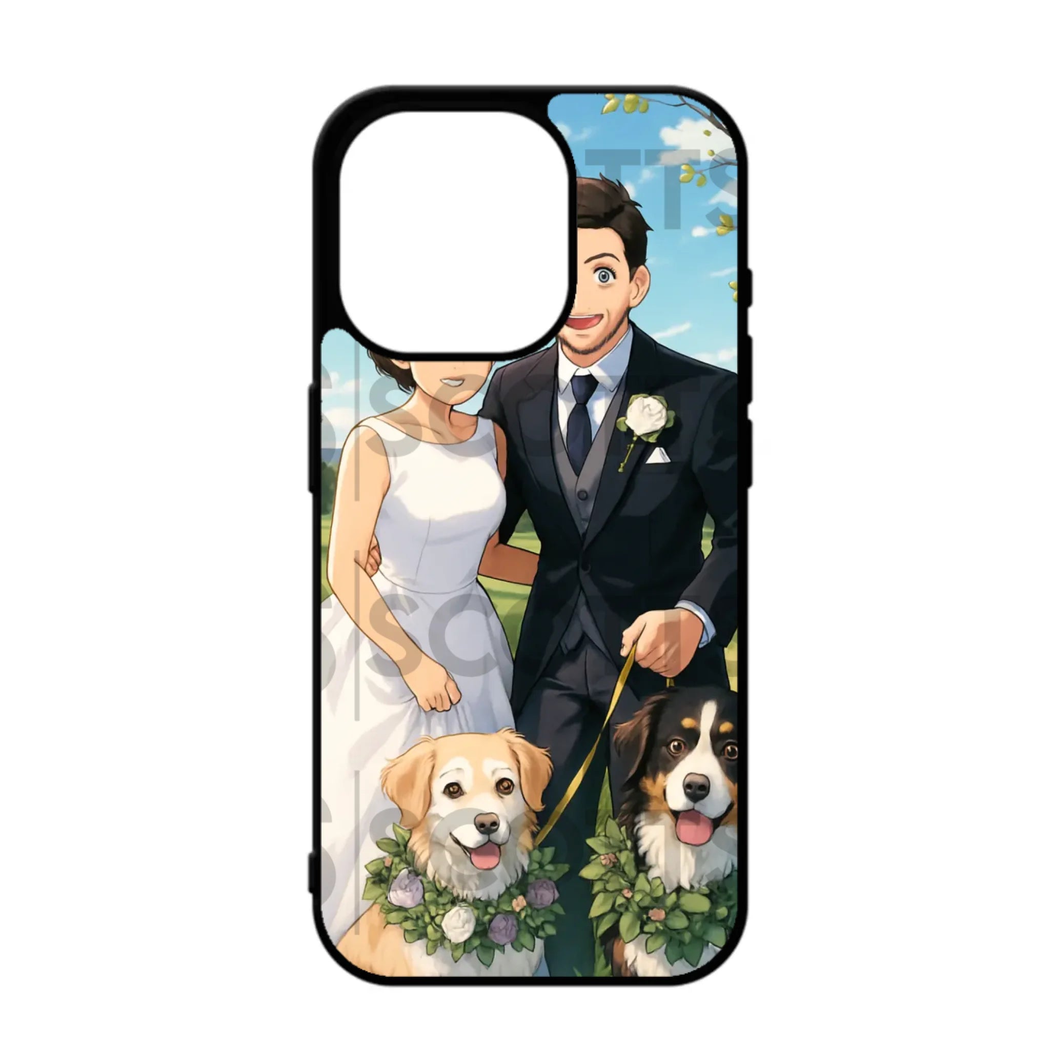 Custom anime phone case for iPhone 16 Pro