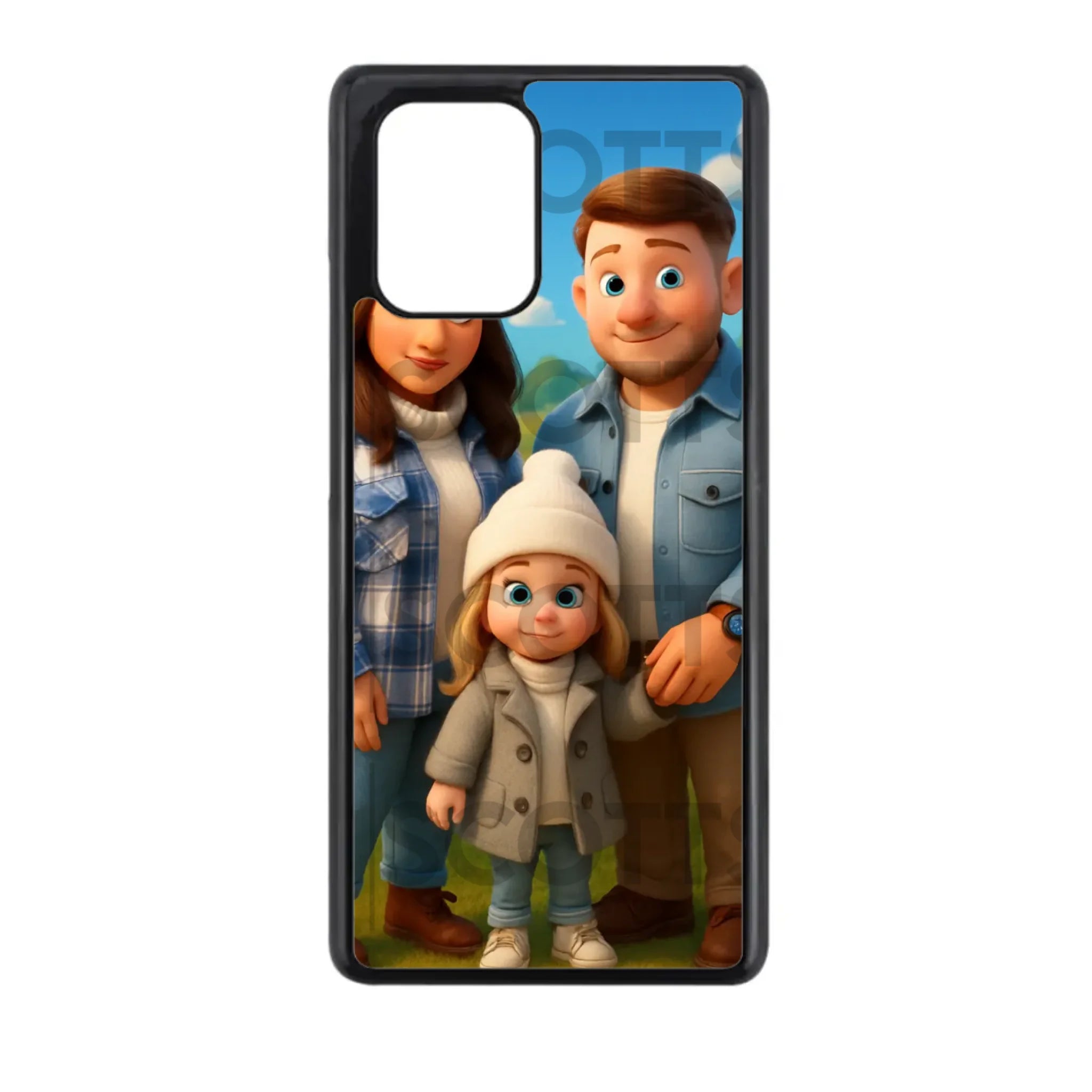 Custom Personalised Cartoon Animation - Magical - Rubber TPU Case for iPhone, Samsung & Pixel