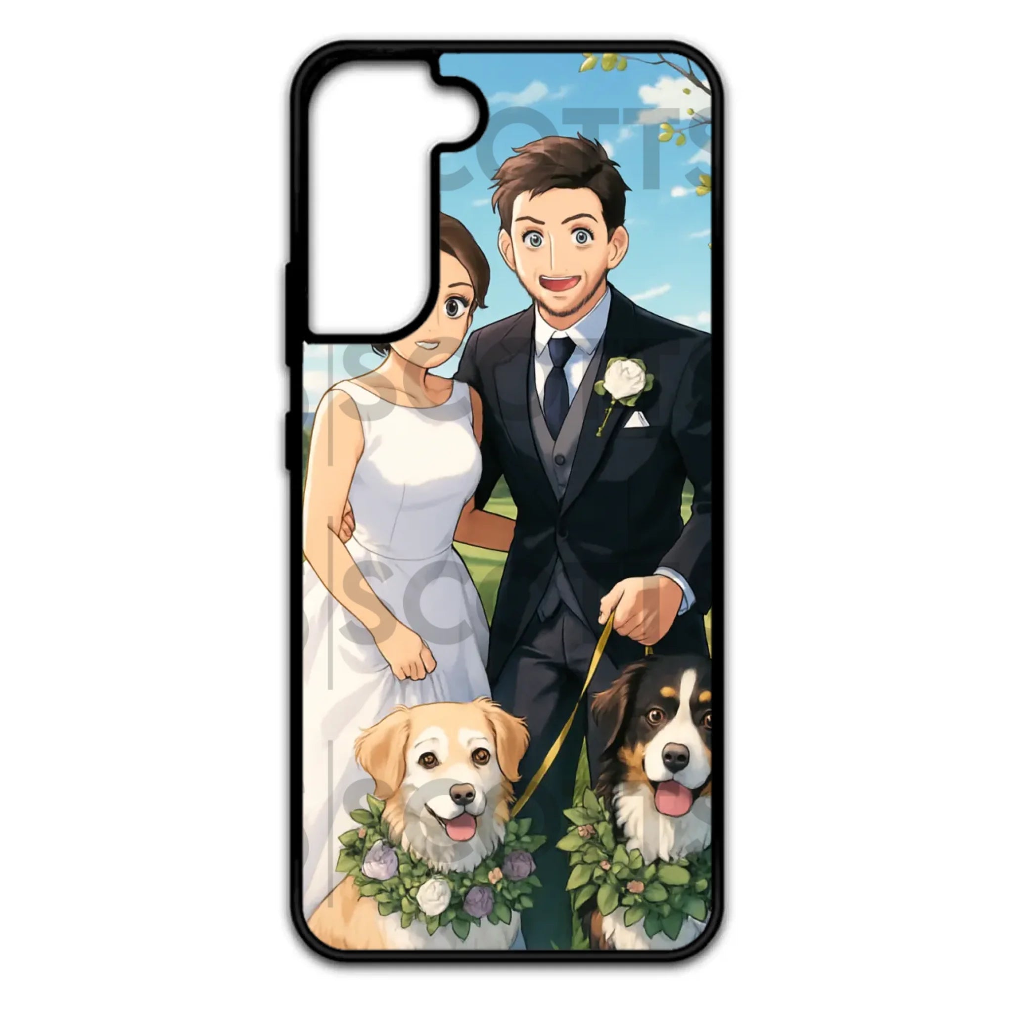 Custom anime phone case for Samsung Galaxy S21