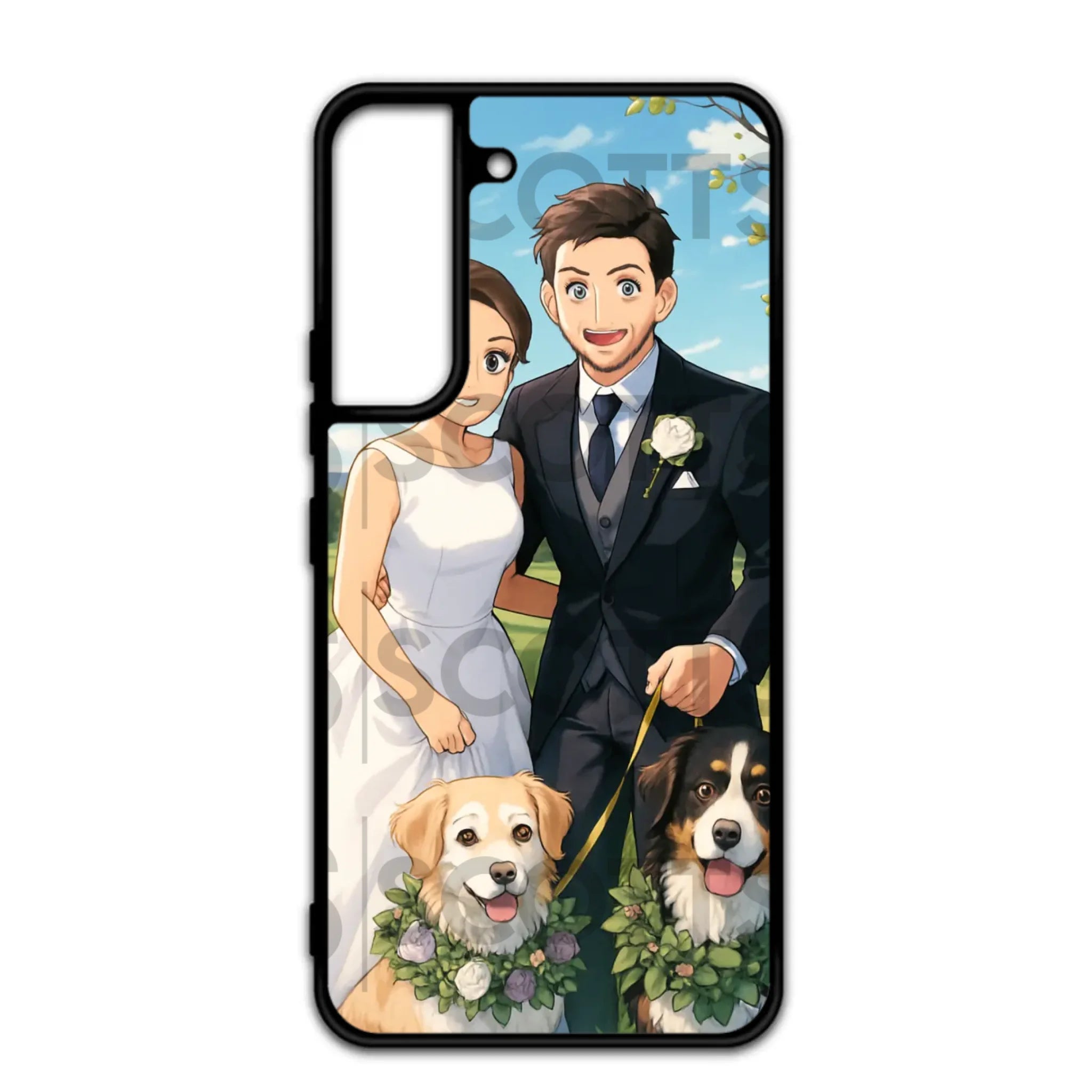 Custom anime phone case for Samsung Galaxy S22 Plus