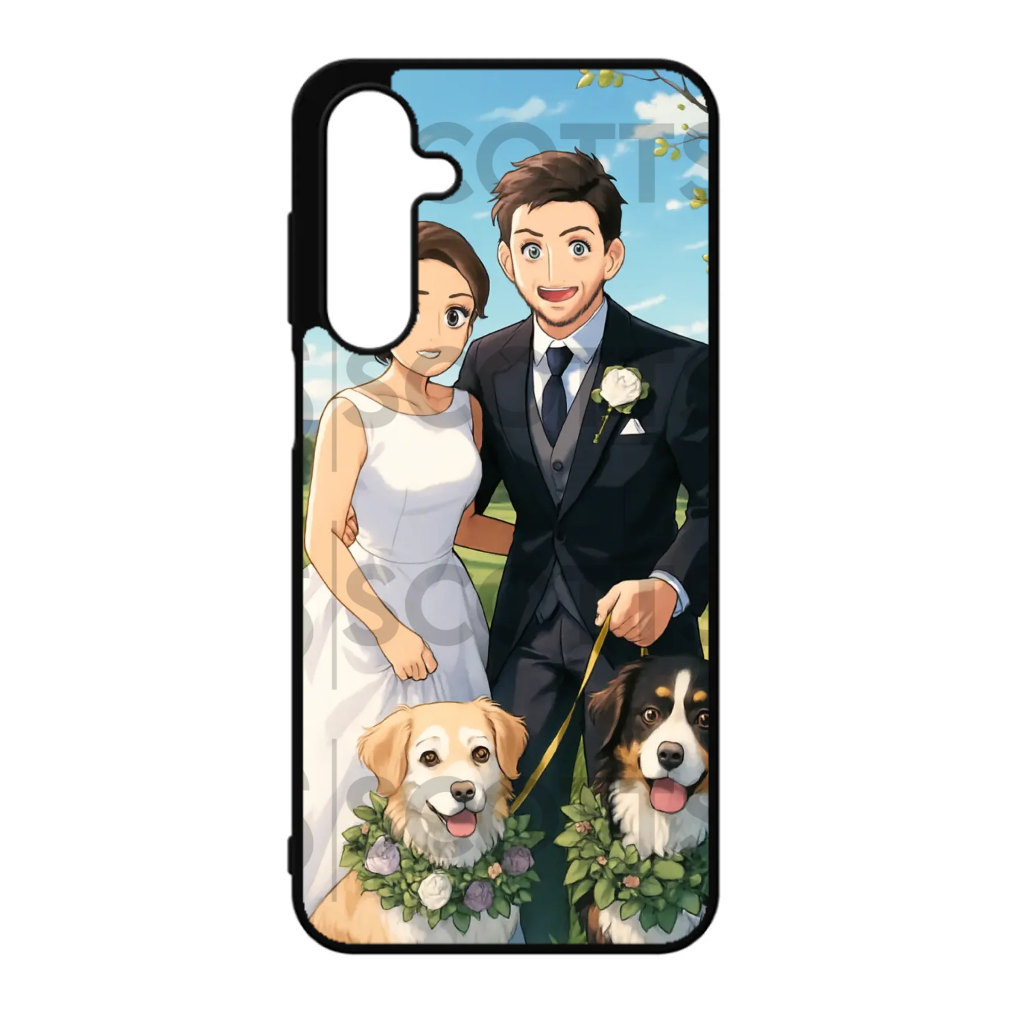 Personalised anime phone case for Samsung Galaxy A16