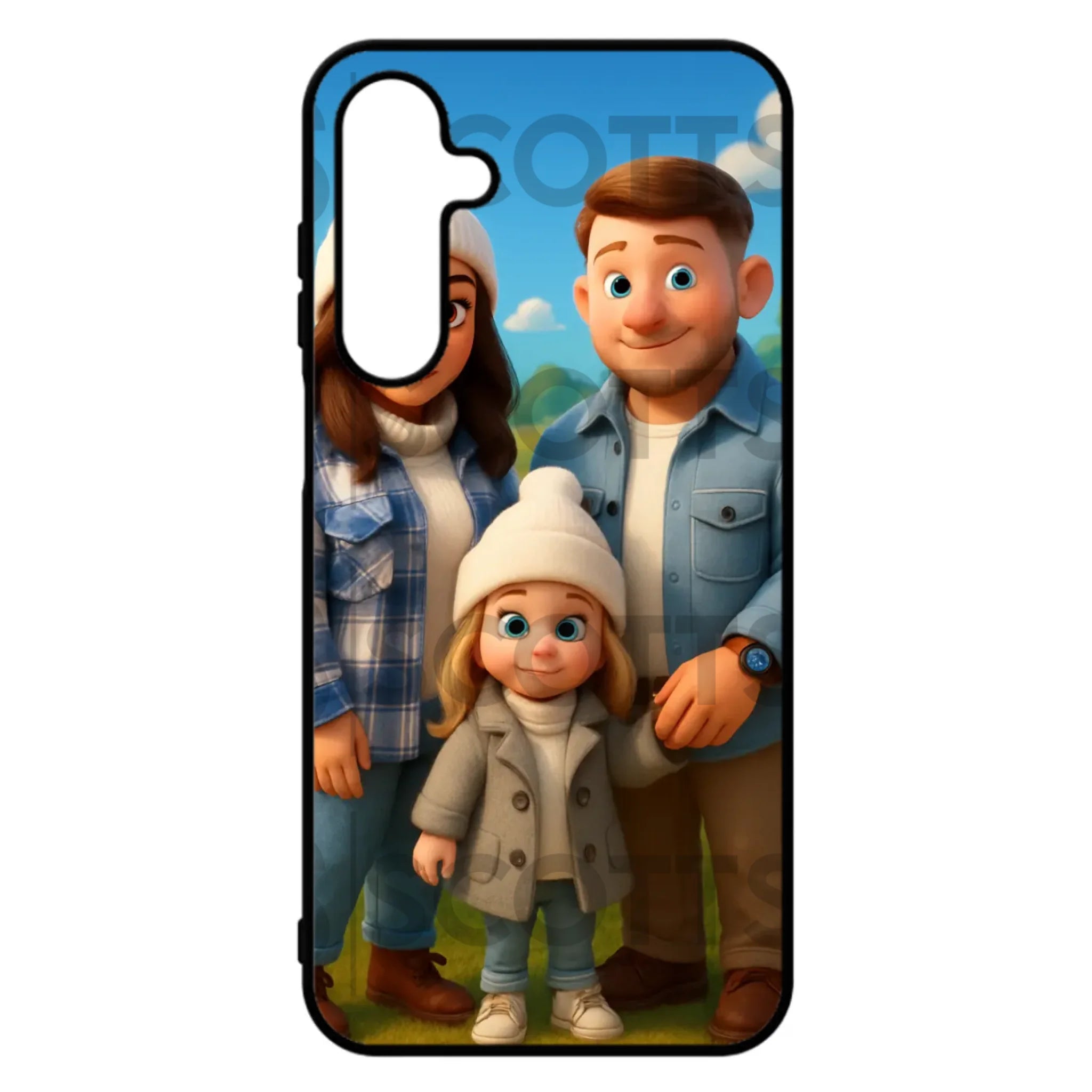 Personalised magical cartoon phone case for Samsung Galaxy A54