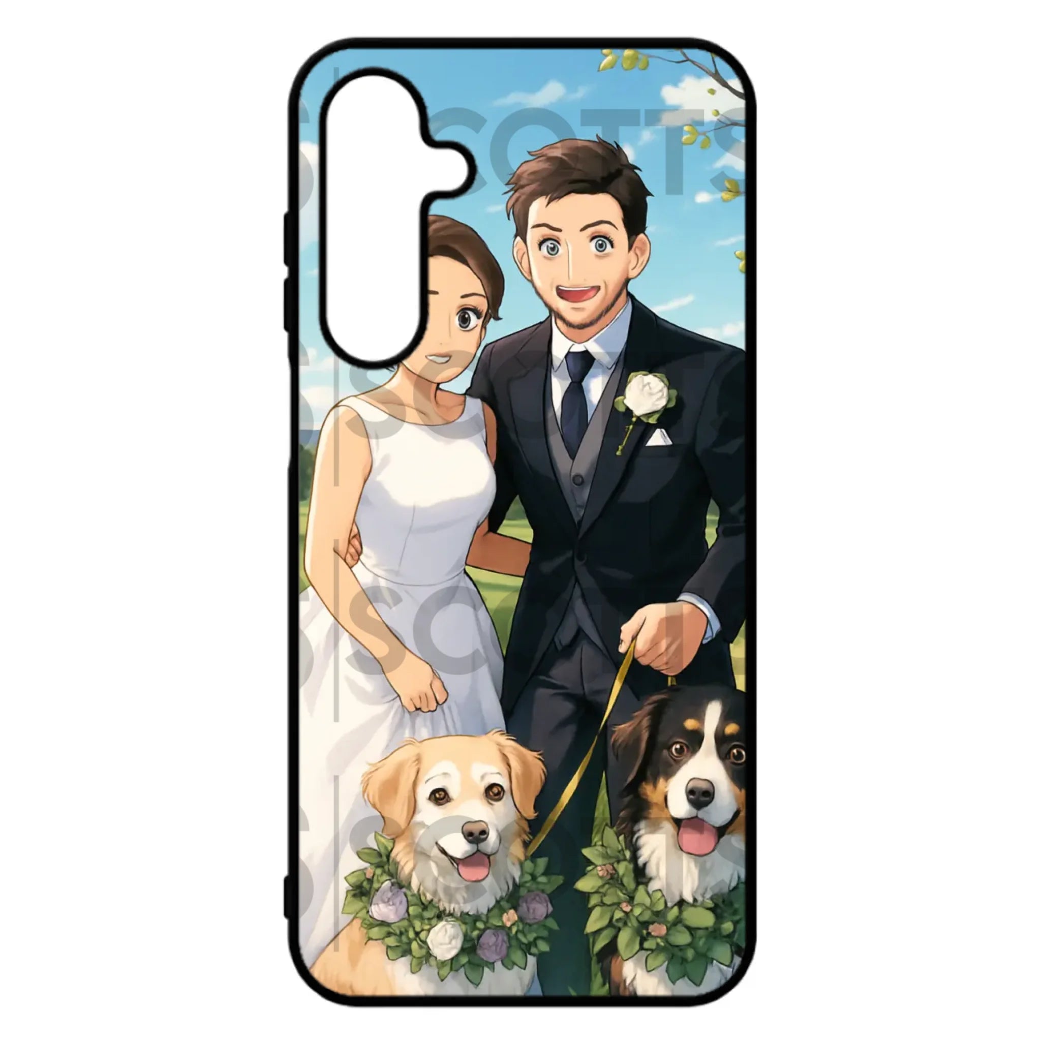 Personalised anime phone case for Samsung Galaxy A54