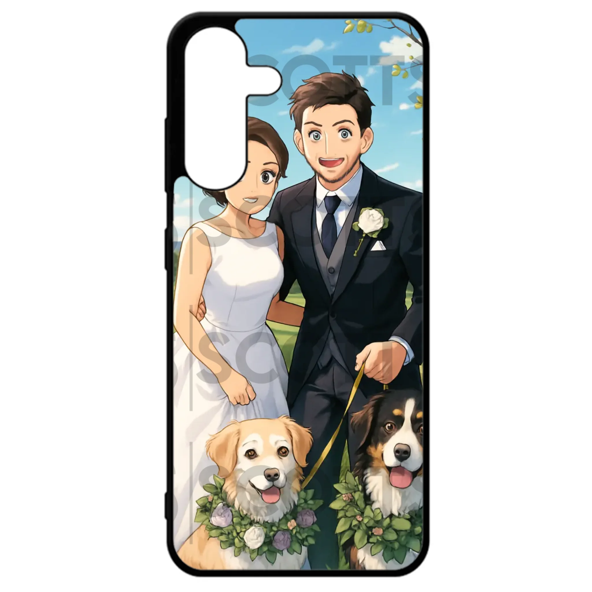 Personalised manga phone case for Samsung Galaxy A05s