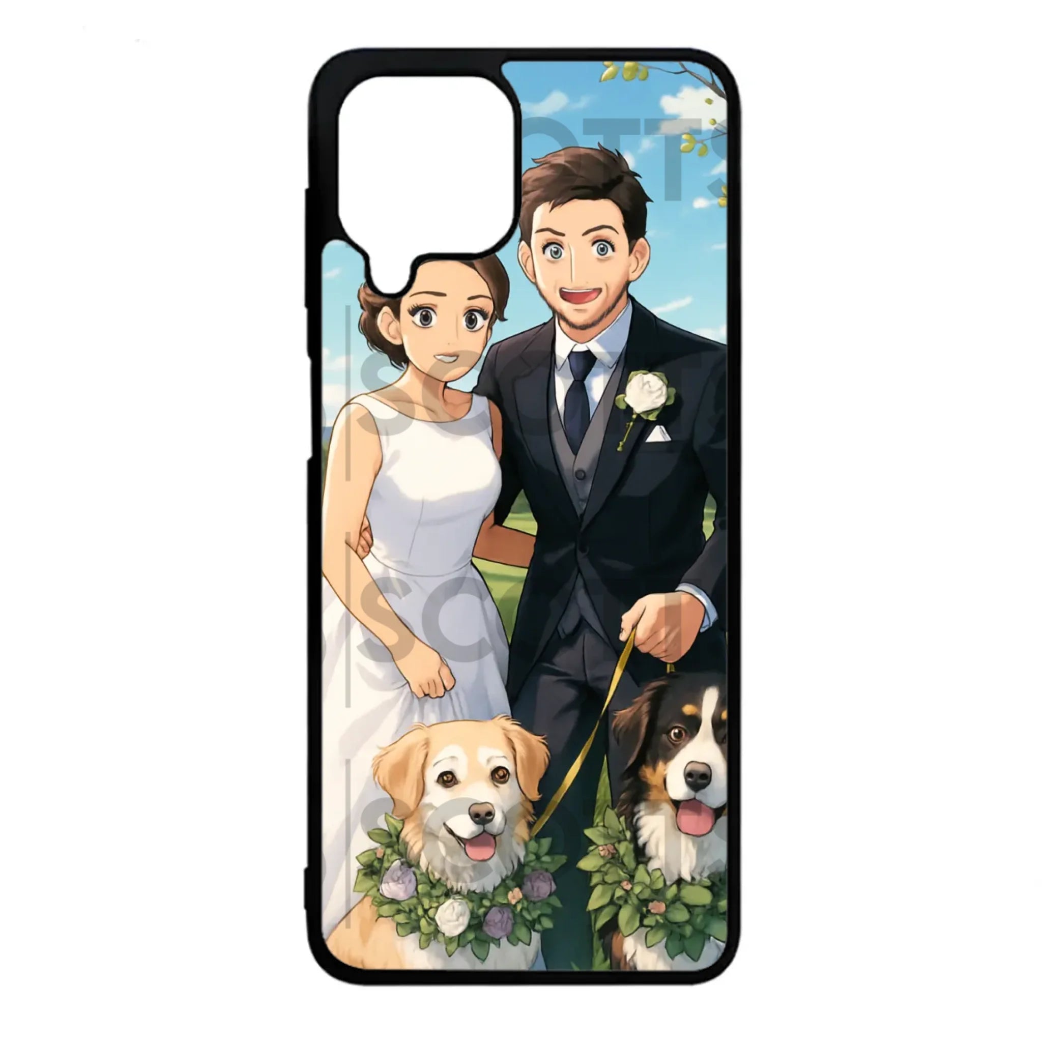 Custom anime phone case for Samsung Galaxy A12