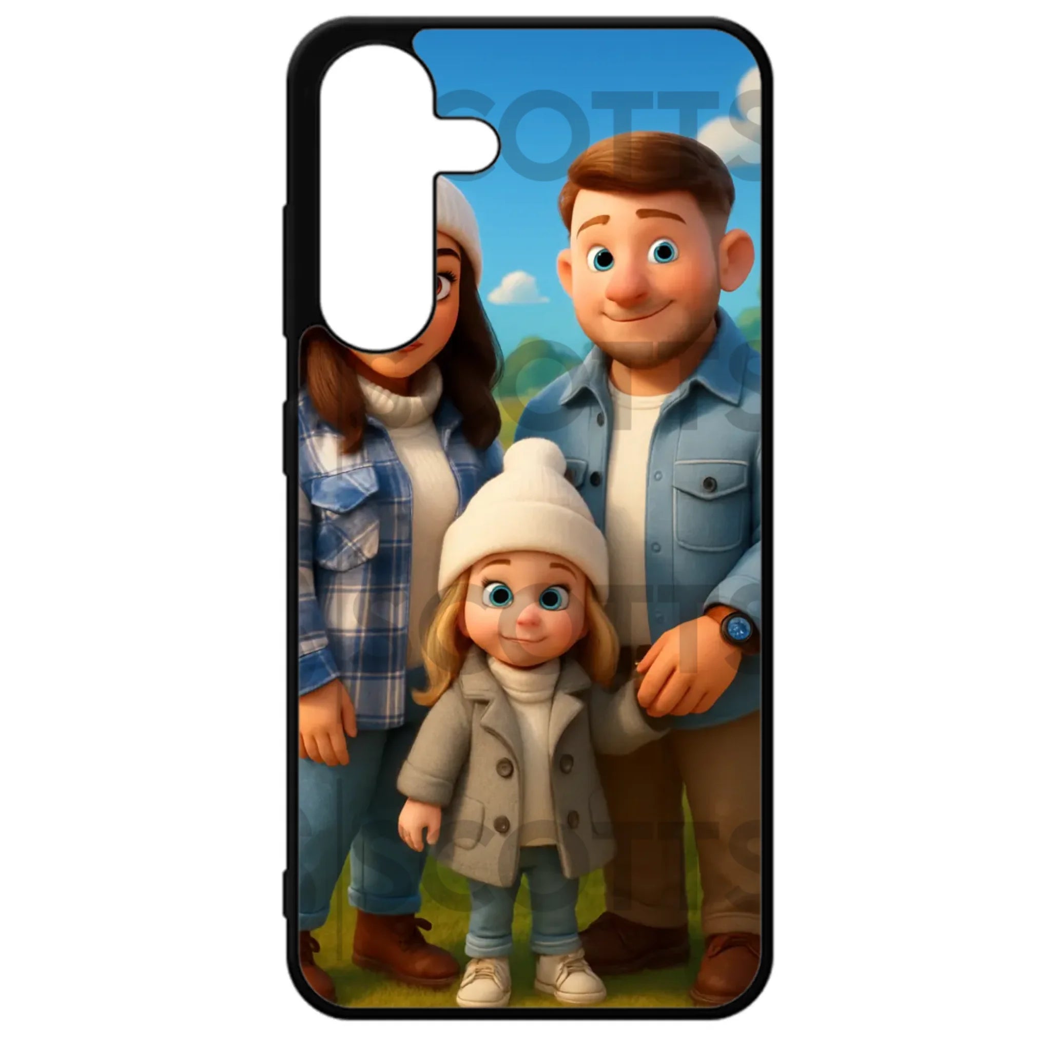 Personalised magical cartoon phone case for Samsung Galaxy A15