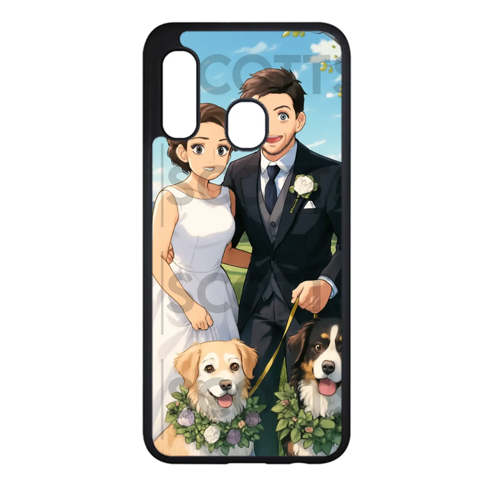 Personalised manga phone case for Samsung Galaxy A20e