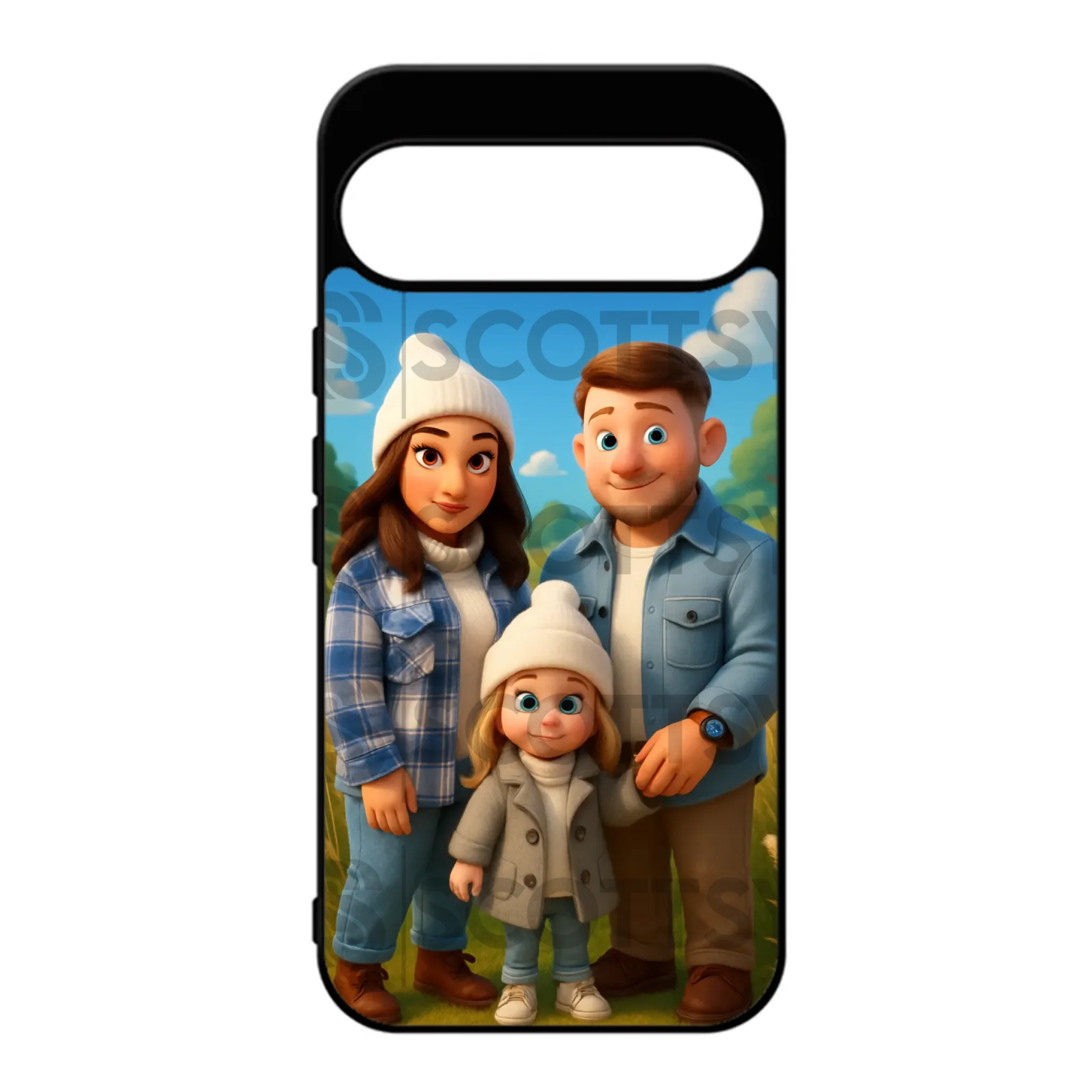 Personalised magical cartoon phone case for Google Pixel 9 Pro XL