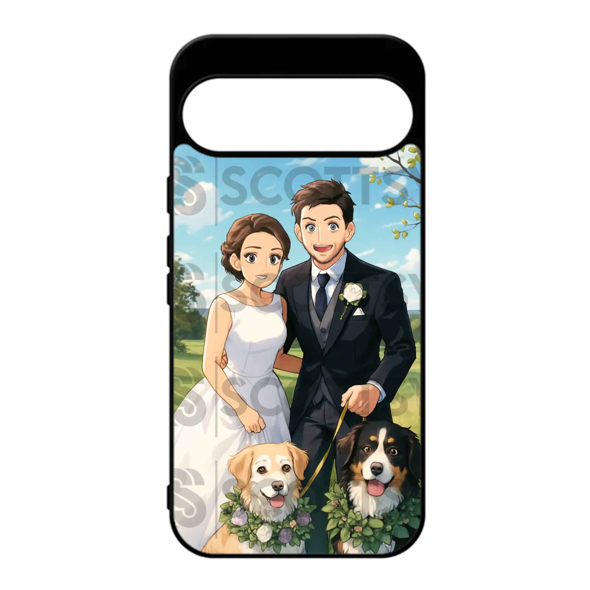 Personalised anime phone case for Google Pixel 9 and 9 Pro