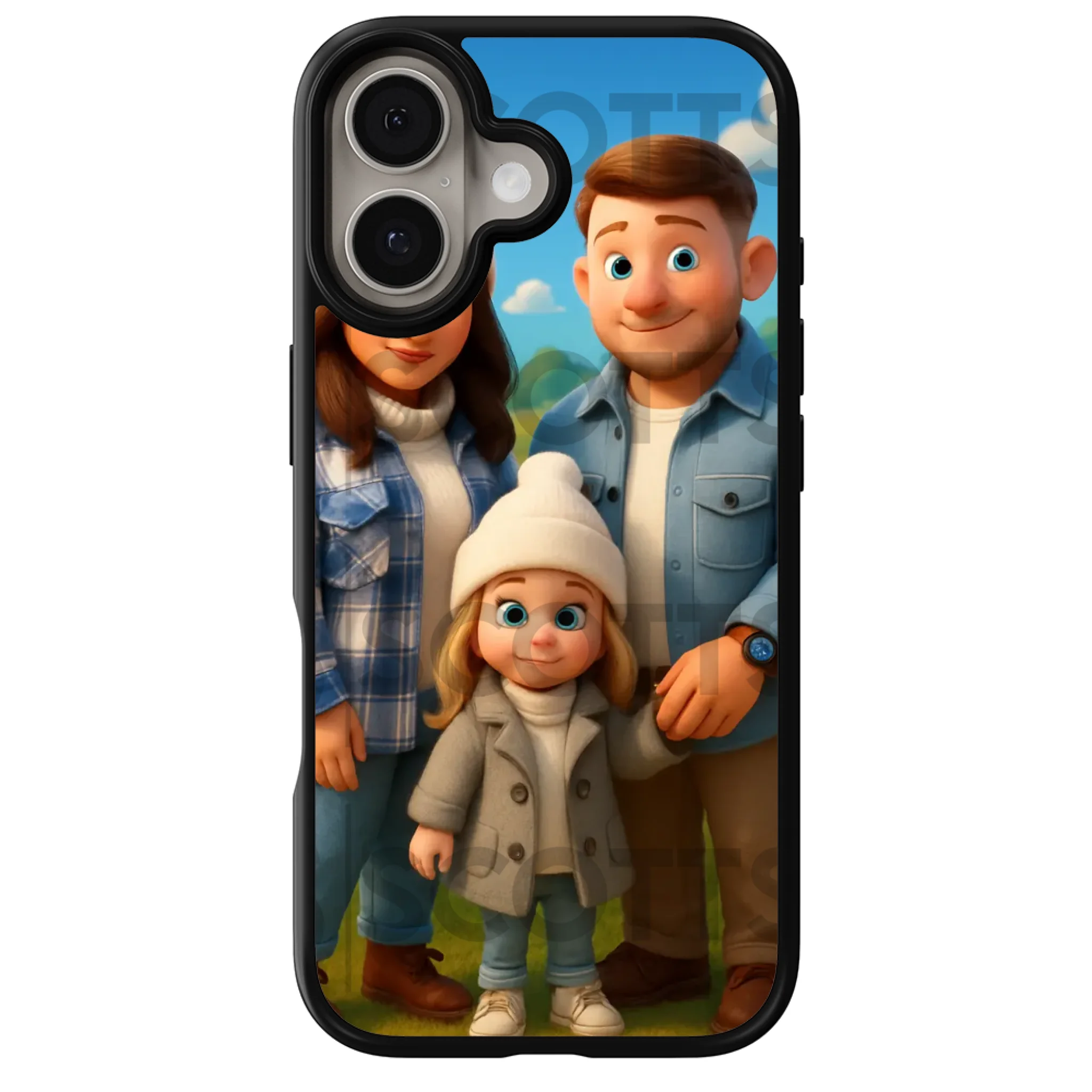 Personalised magical cartoon phone case for iPhone 17