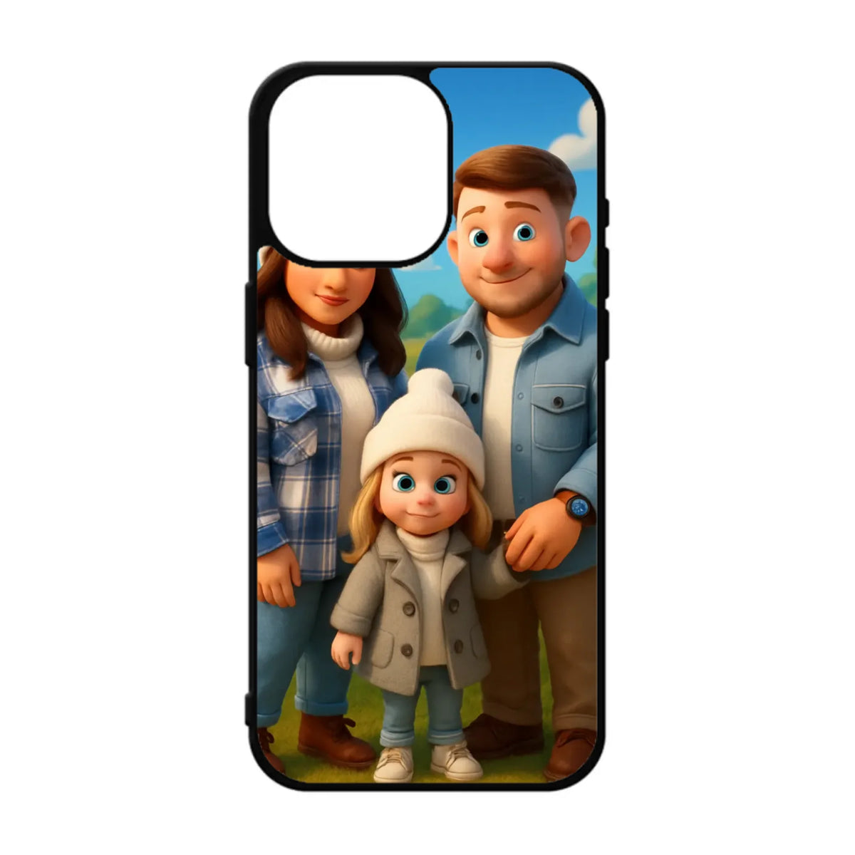 Custom Personalised Cartoon Animation - Magical - Rubber TPU Case for iPhone, Samsung & Pixel