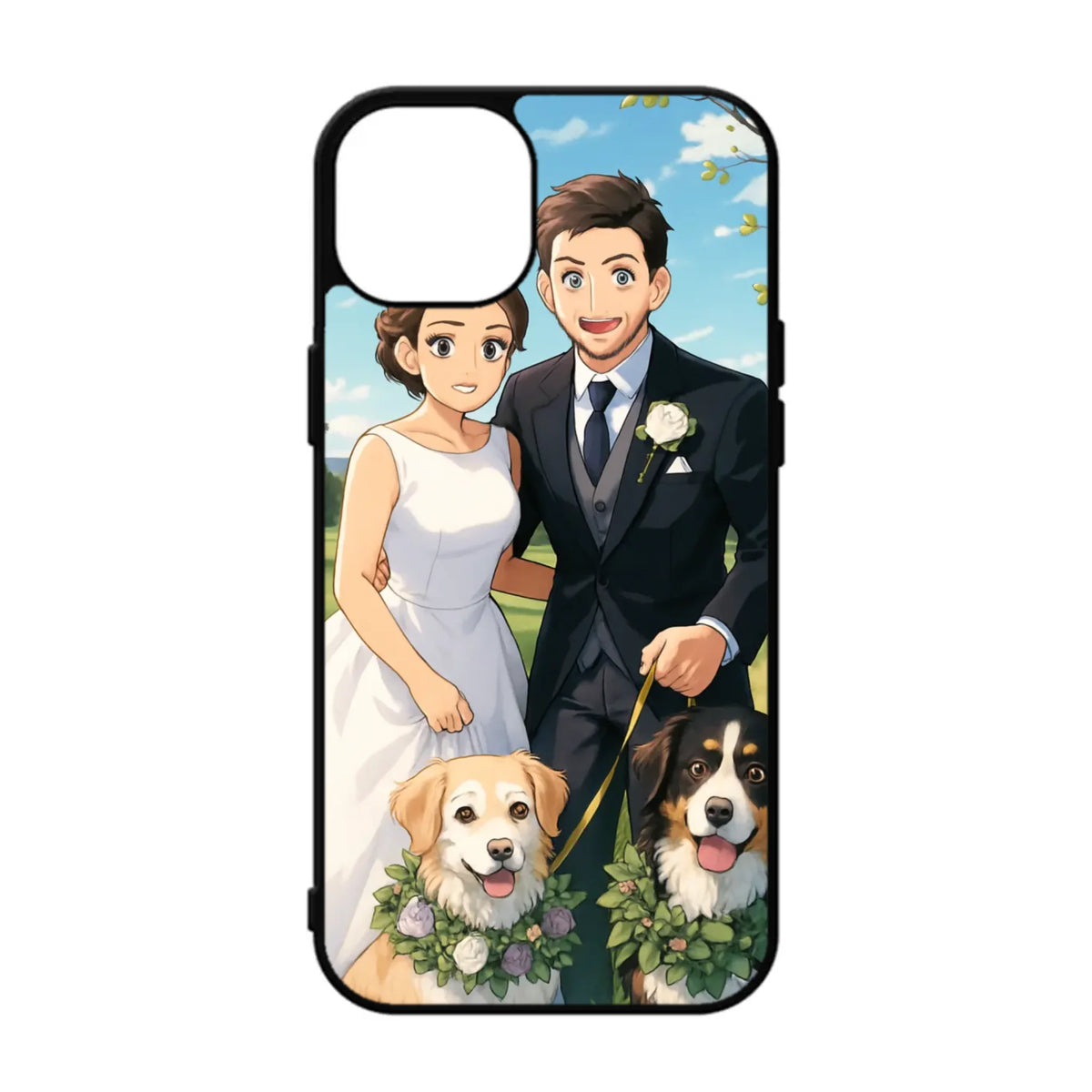 Custom Personalised Anime - Manga Animated Rubber TPU Case for iPhone, Samsung & Pixel