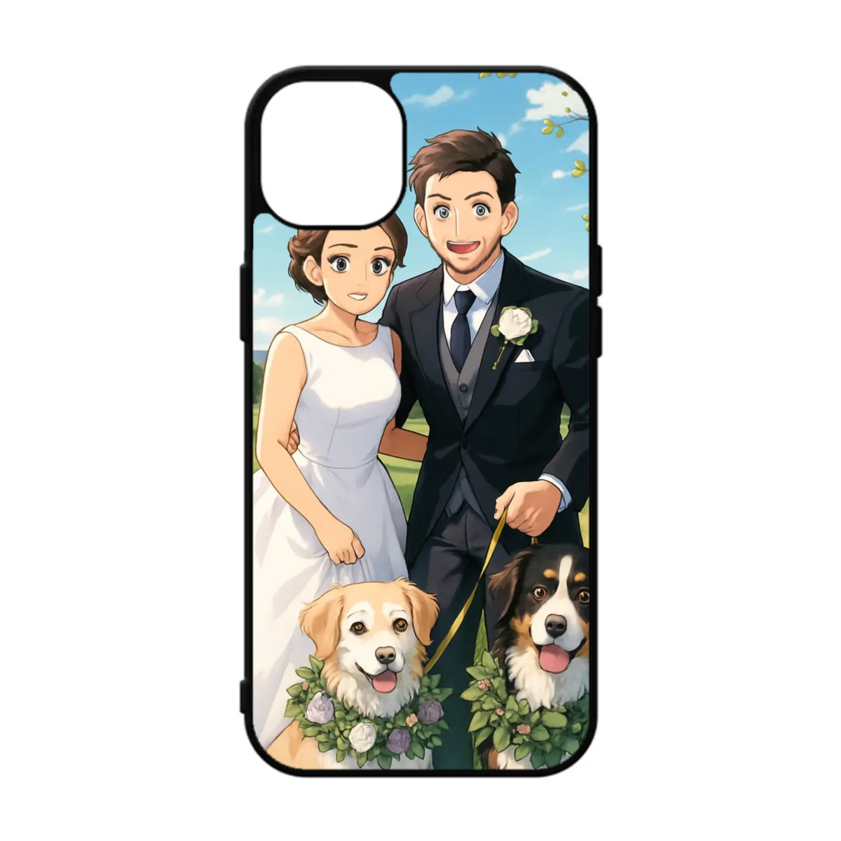 Custom Personalised Anime - Manga Animated Rubber TPU Case for iPhone, Samsung & Pixel