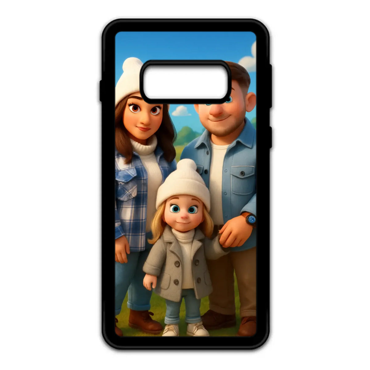 Custom Personalised Cartoon Animation - Magical - Rubber TPU Case for iPhone, Samsung & Pixel