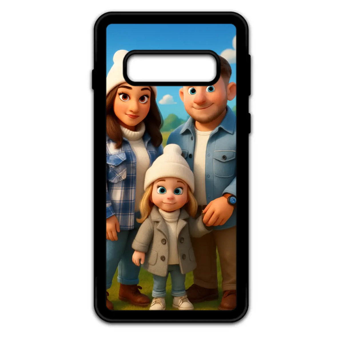 Custom Personalised Cartoon Animation - Magical - Rubber TPU Case for iPhone, Samsung & Pixel