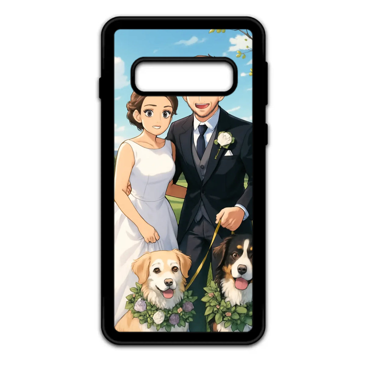 Custom Personalised Anime - Manga Animated Rubber TPU Case for iPhone, Samsung & Pixel