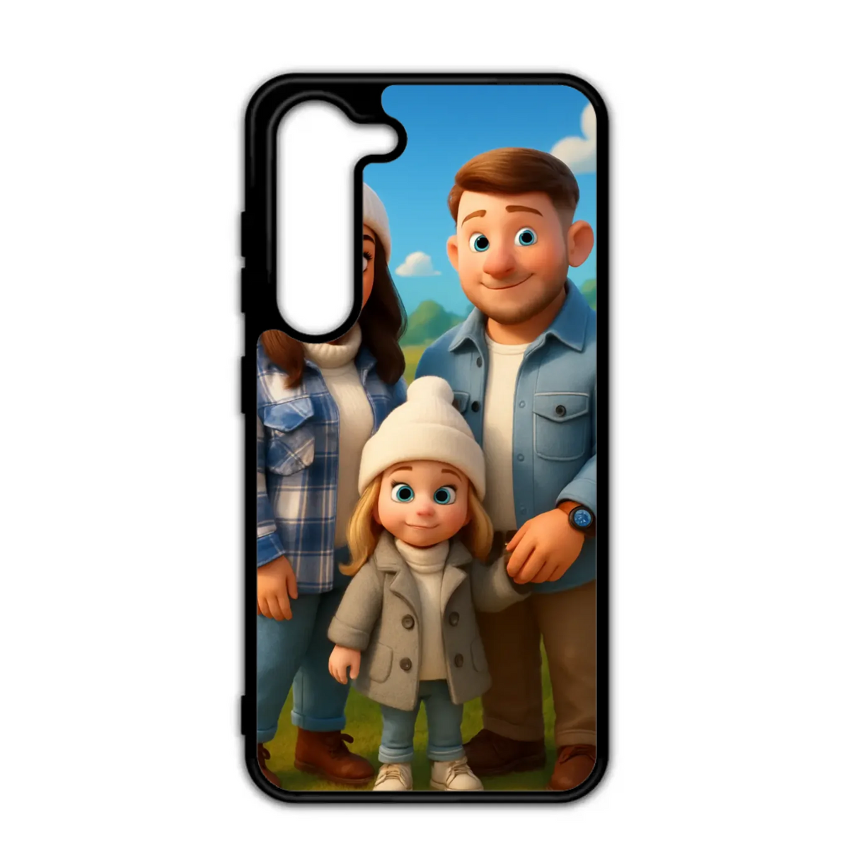 Custom Personalised Cartoon Animation - Magical - Rubber TPU Case for iPhone, Samsung & Pixel