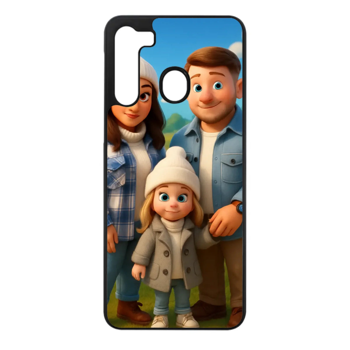 Custom Personalised Cartoon Animation - Magical - Rubber TPU Case for iPhone, Samsung & Pixel