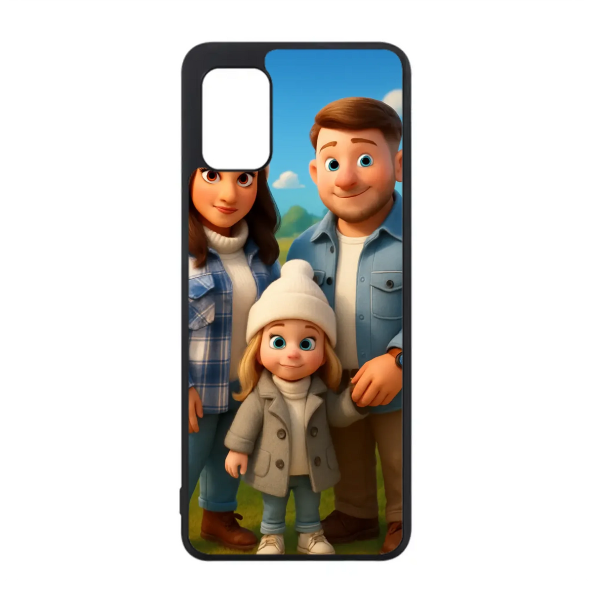 Custom Personalised Cartoon Animation - Magical - Rubber TPU Case for iPhone, Samsung & Pixel