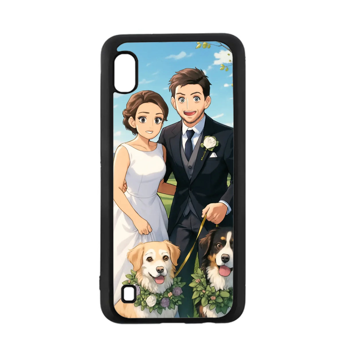 Custom Personalised Anime - Manga Animated Rubber TPU Case for iPhone, Samsung & Pixel