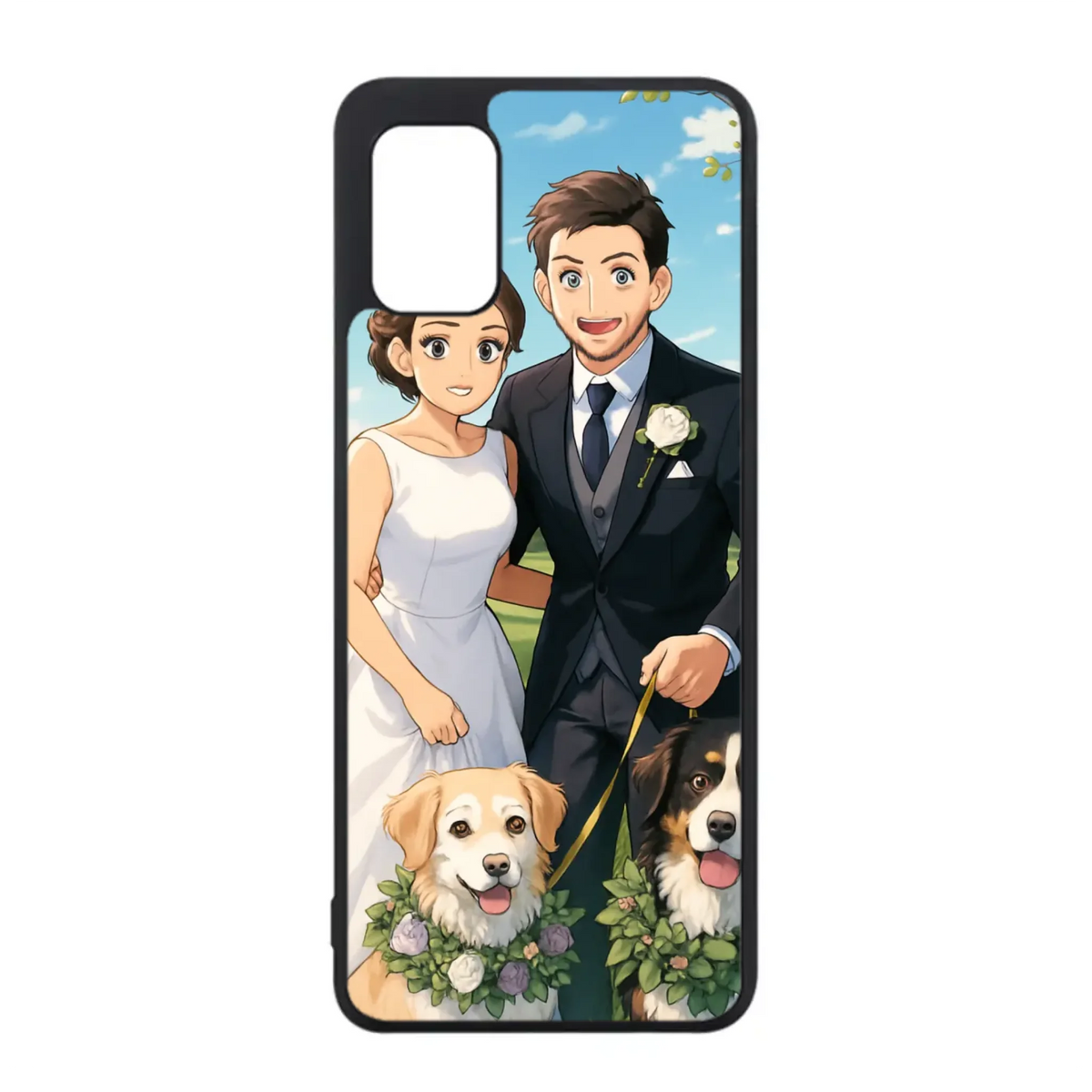 Custom Personalised Anime - Manga Animated Rubber TPU Case for iPhone, Samsung & Pixel
