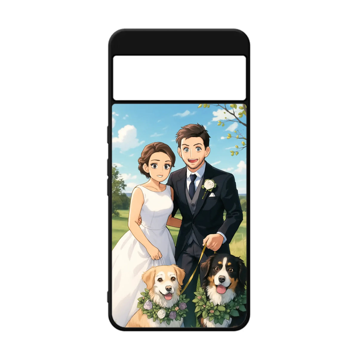 Custom Personalised Anime - Manga Animated Rubber TPU Case for iPhone, Samsung & Pixel