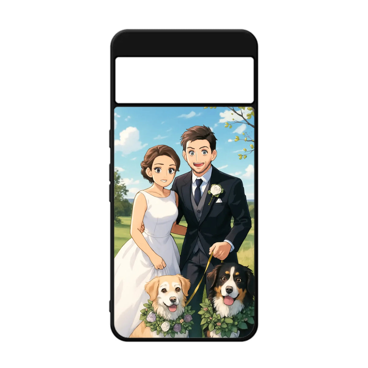 Custom Personalised Anime - Manga Animated Rubber TPU Case for iPhone, Samsung & Pixel