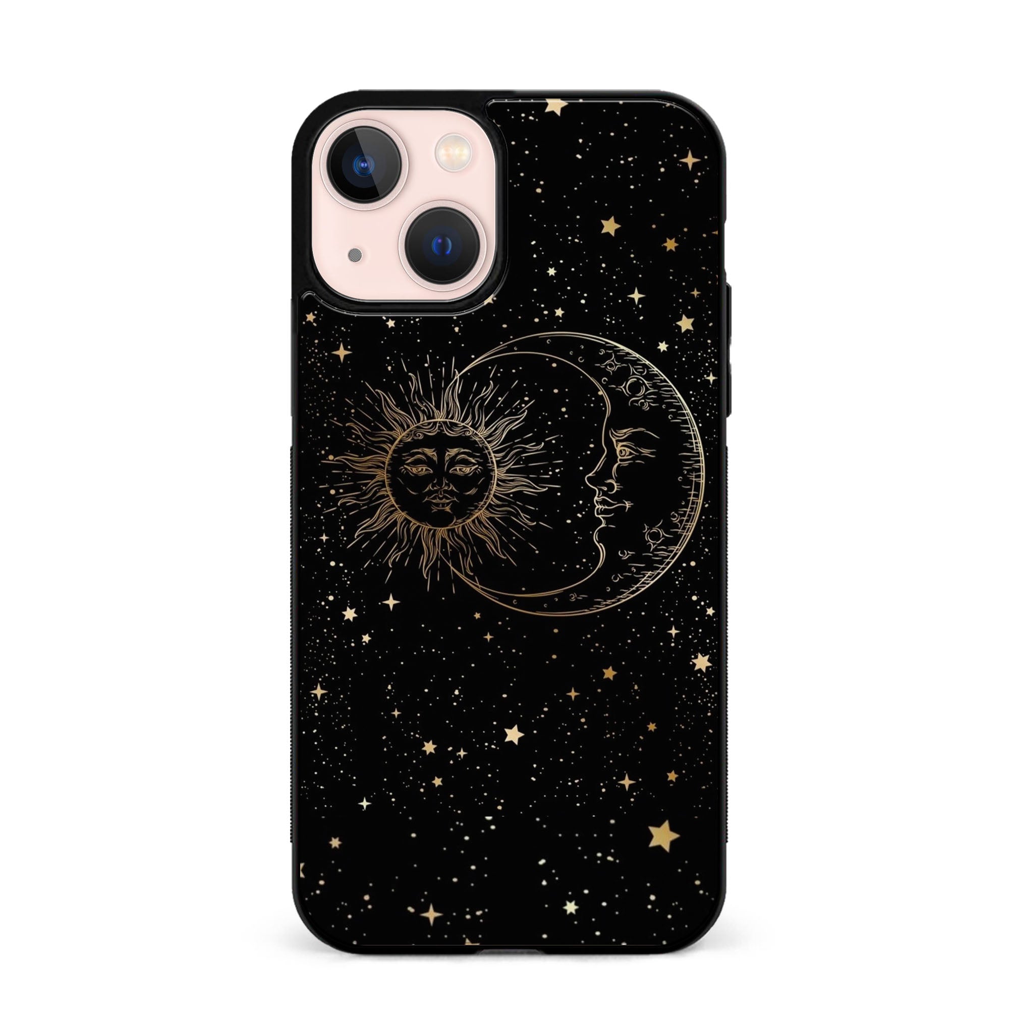 Celestial Moons & Stars Rubber Phone Case for iPhone, Samsung, Huawei & Pixel
