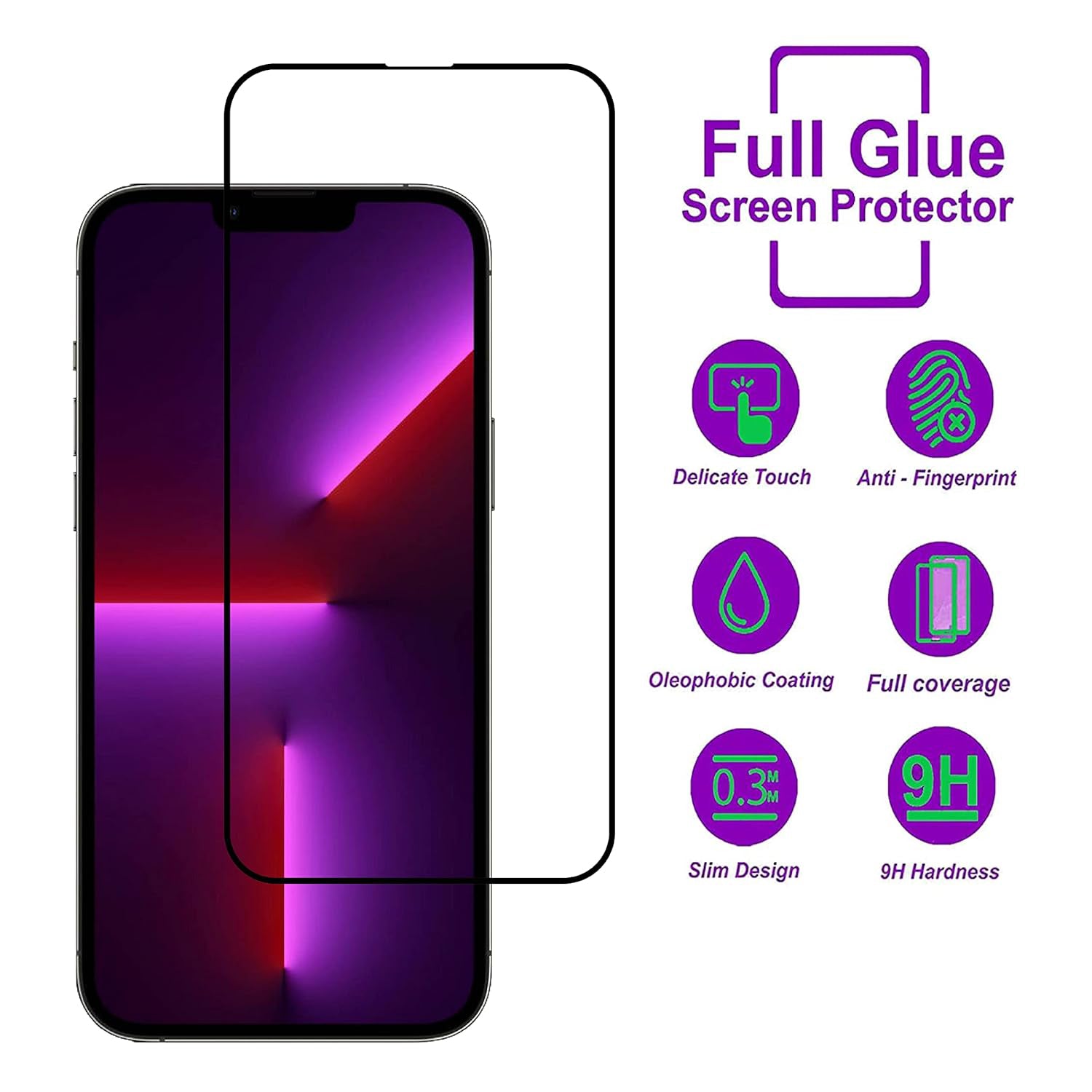 Tempered Glass Screen Protector - Available with Case Purchase