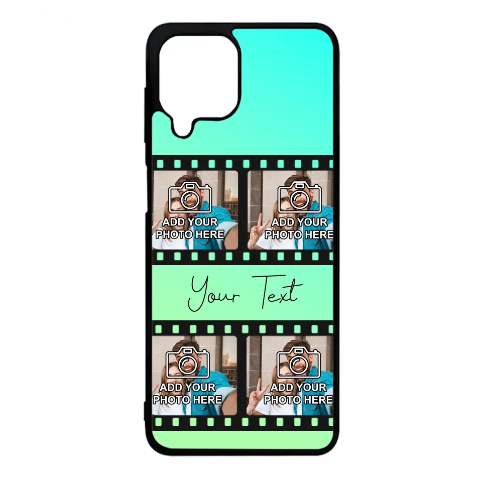 Film Reel No.2 Custom Photos Personalised Rubber TPU Case for iPhone, Samsung & Pixel