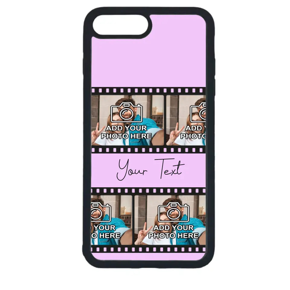 Custom Personalised Film Reel No.3 Rubber TPU Case for iPhone, Samsung & Pixel